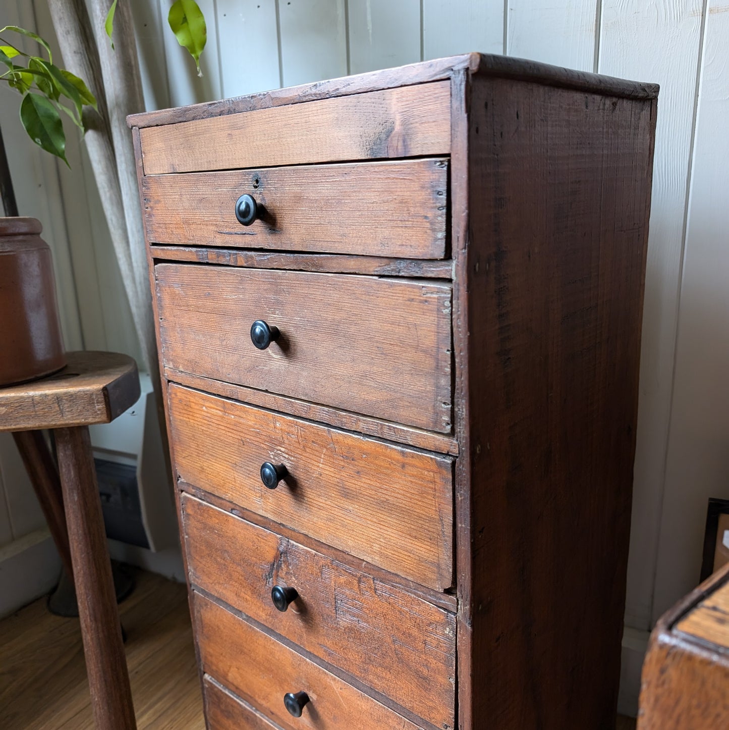 Small Victorian Workshop Drawers