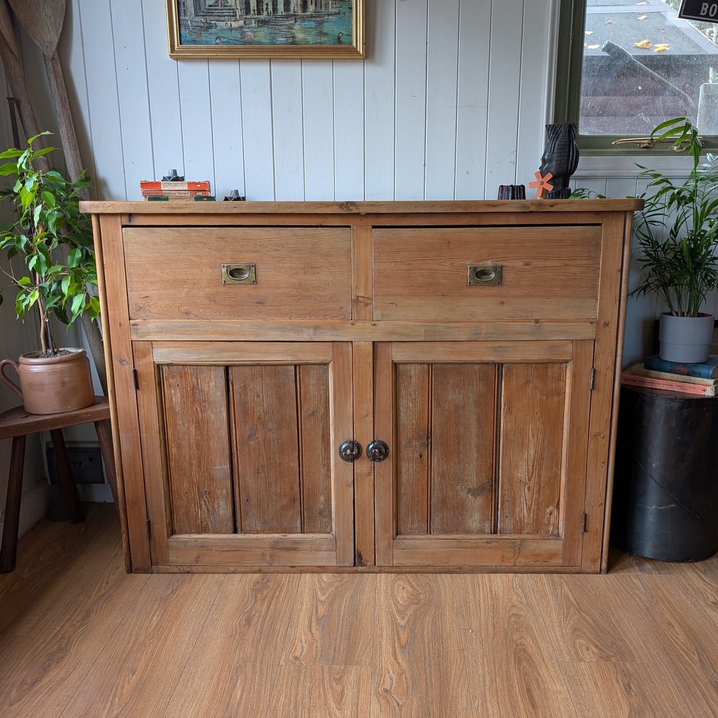 Victorian Pine Cupboard