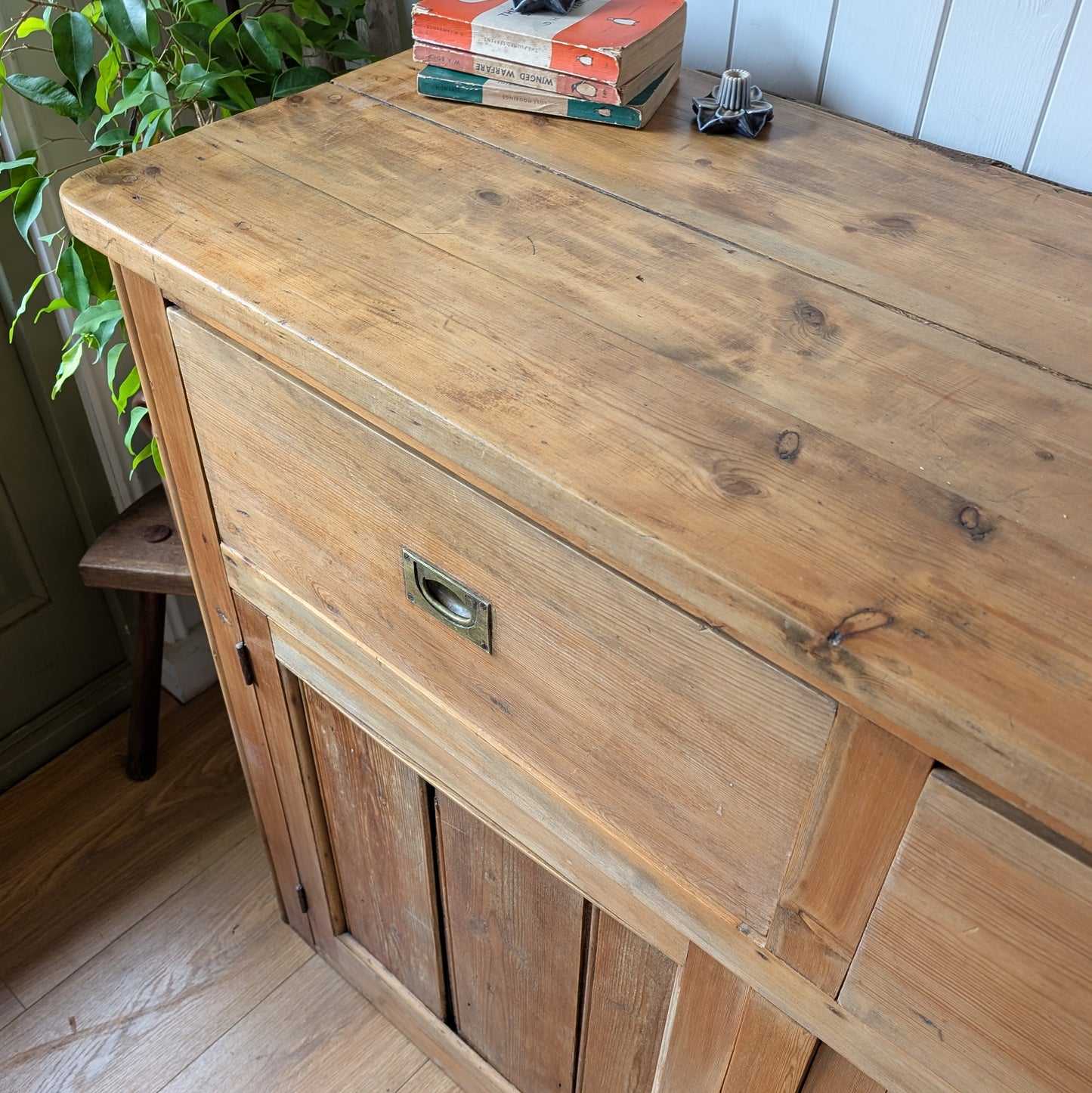Victorian Pine Cupboard
