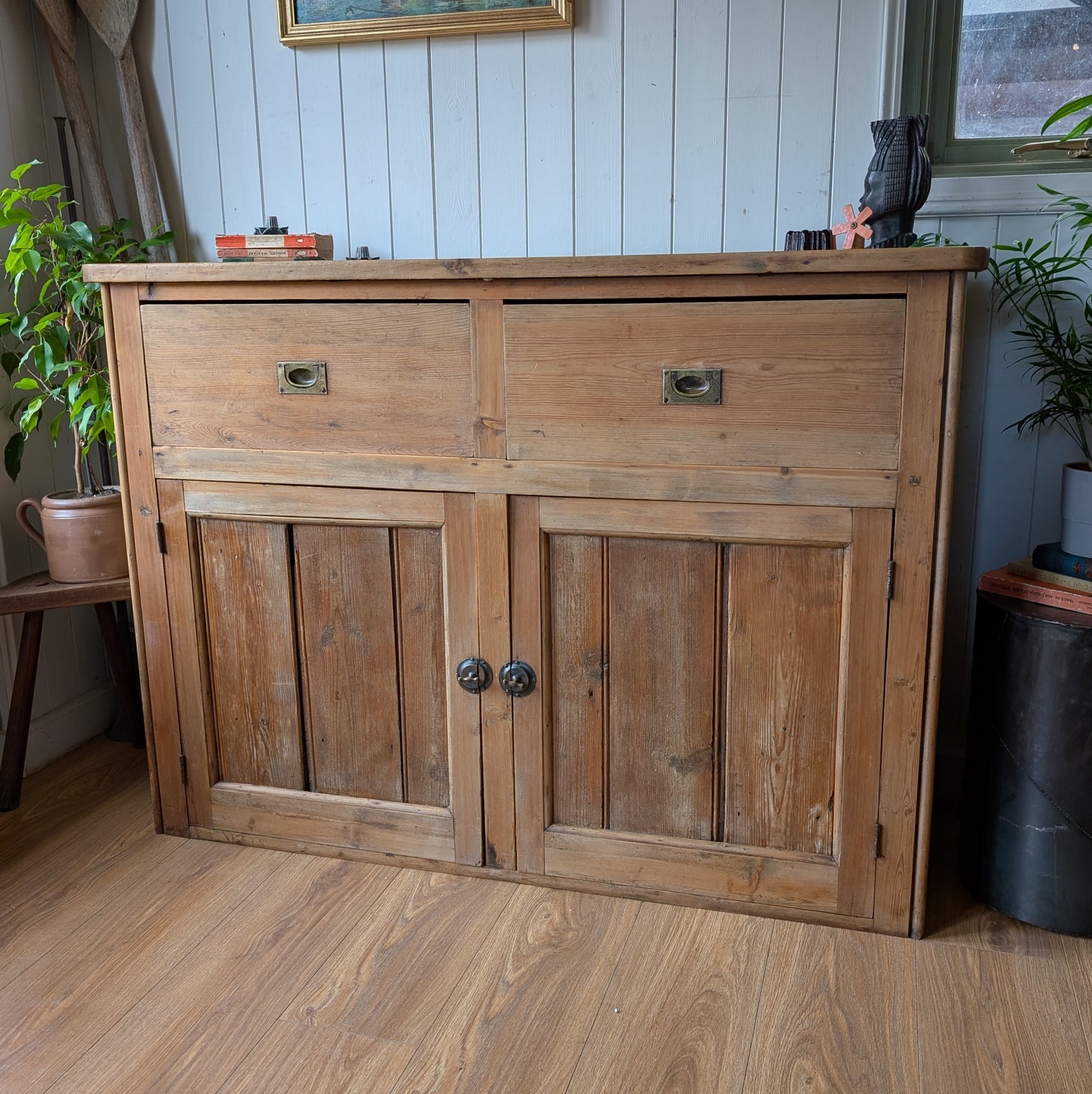Victorian Pine Cupboard