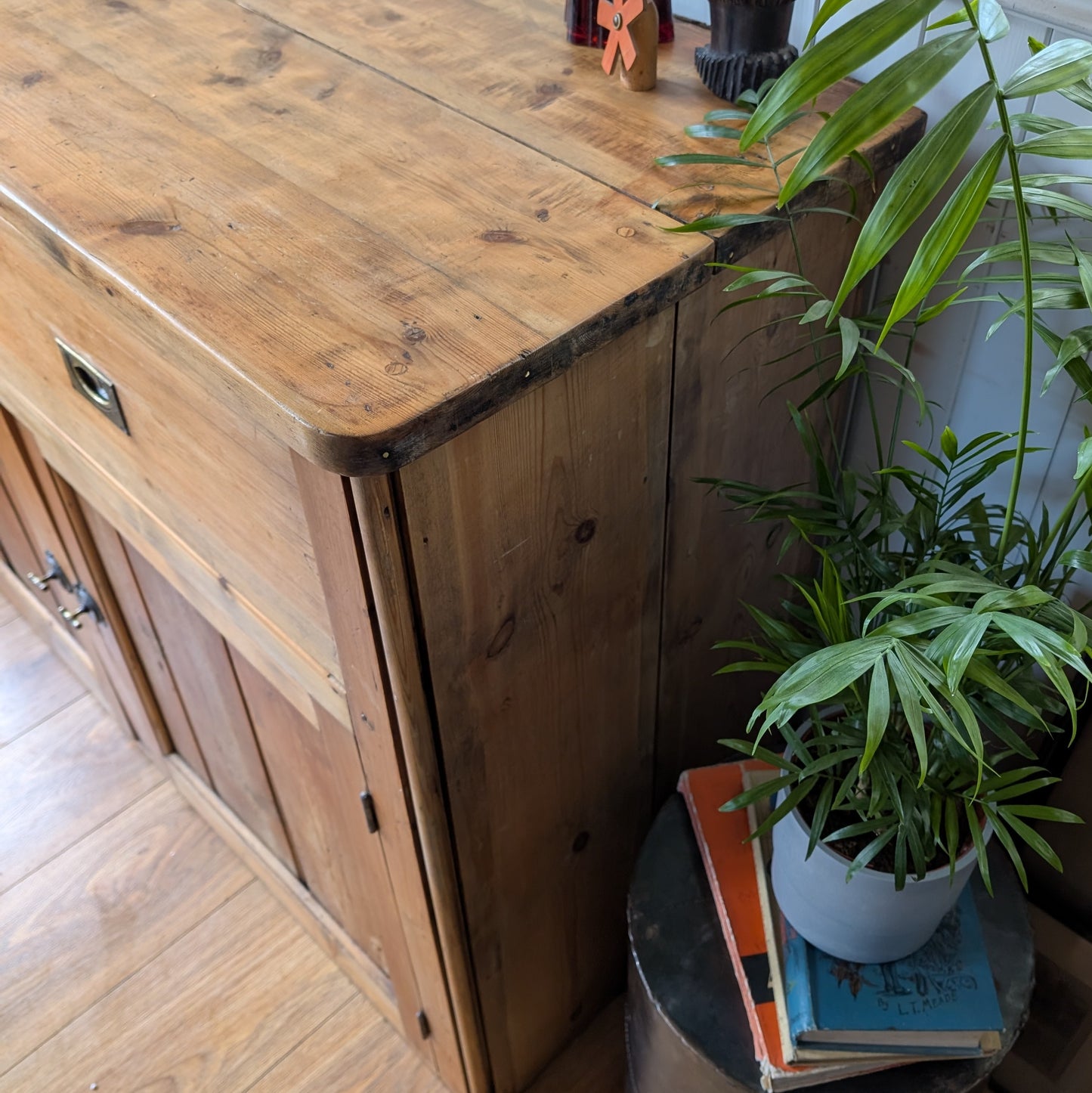 Victorian Pine Cupboard