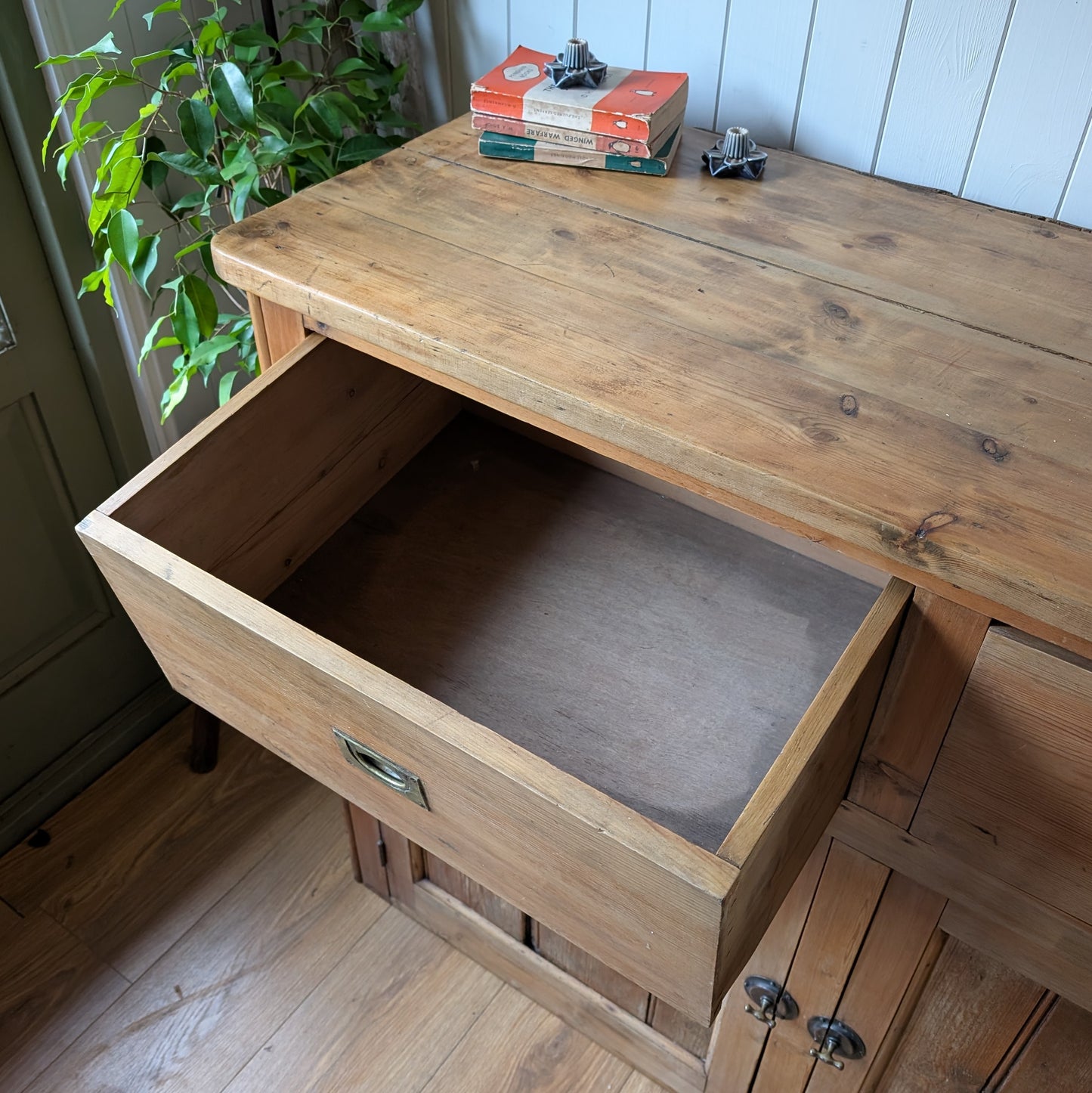 Victorian Pine Cupboard
