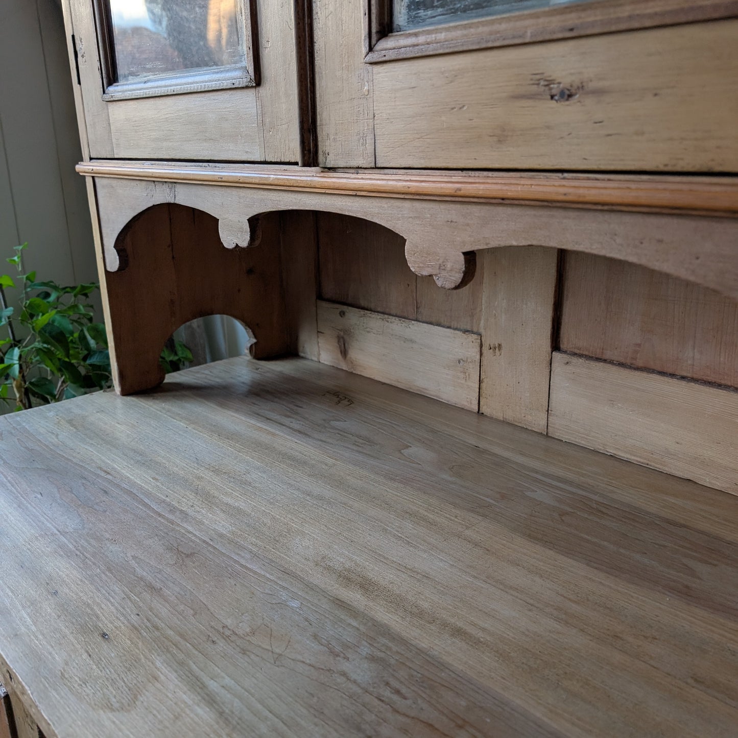 Small Victorian Glazed Dresser