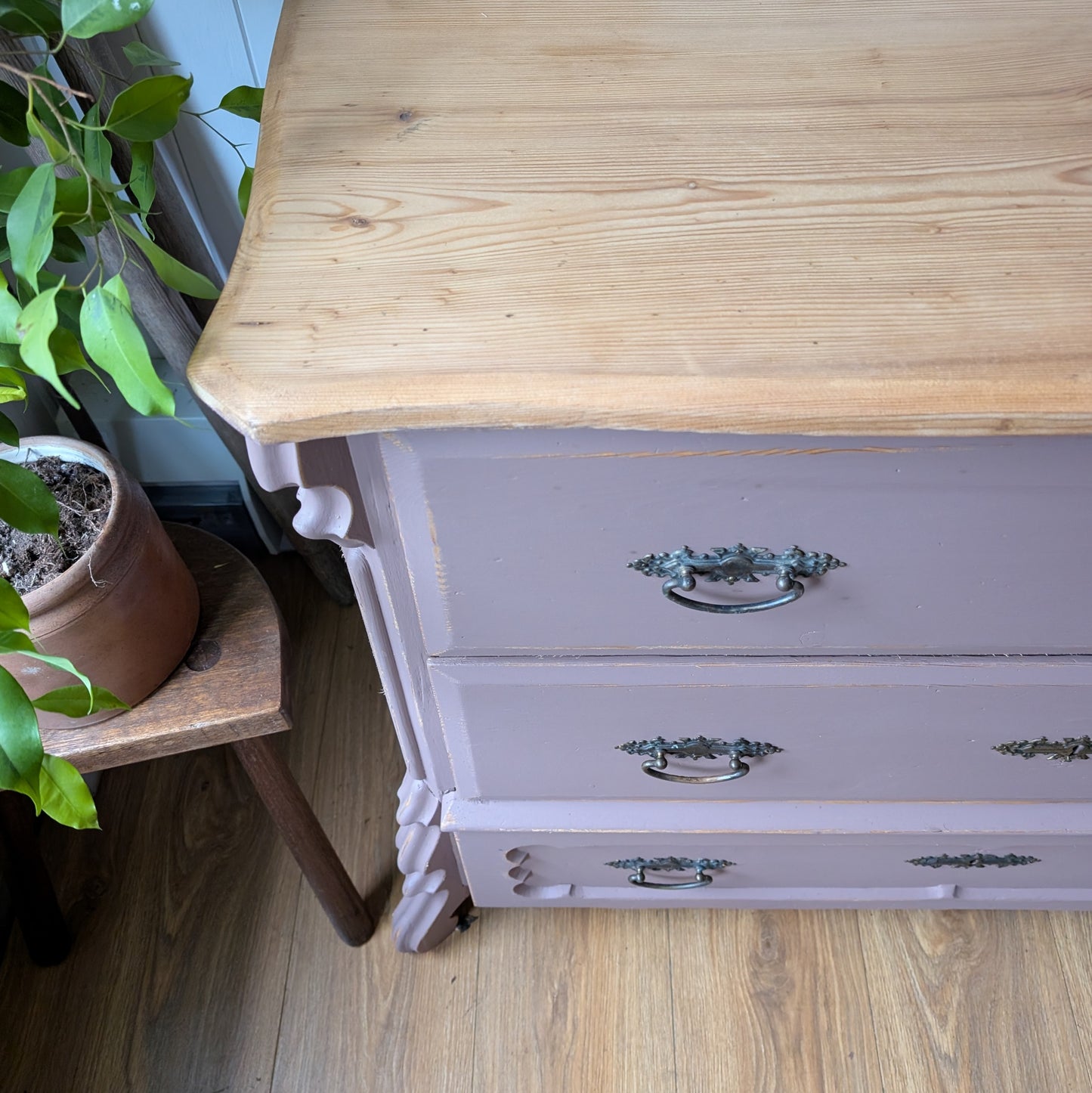 Painted French Chest of Drawers
