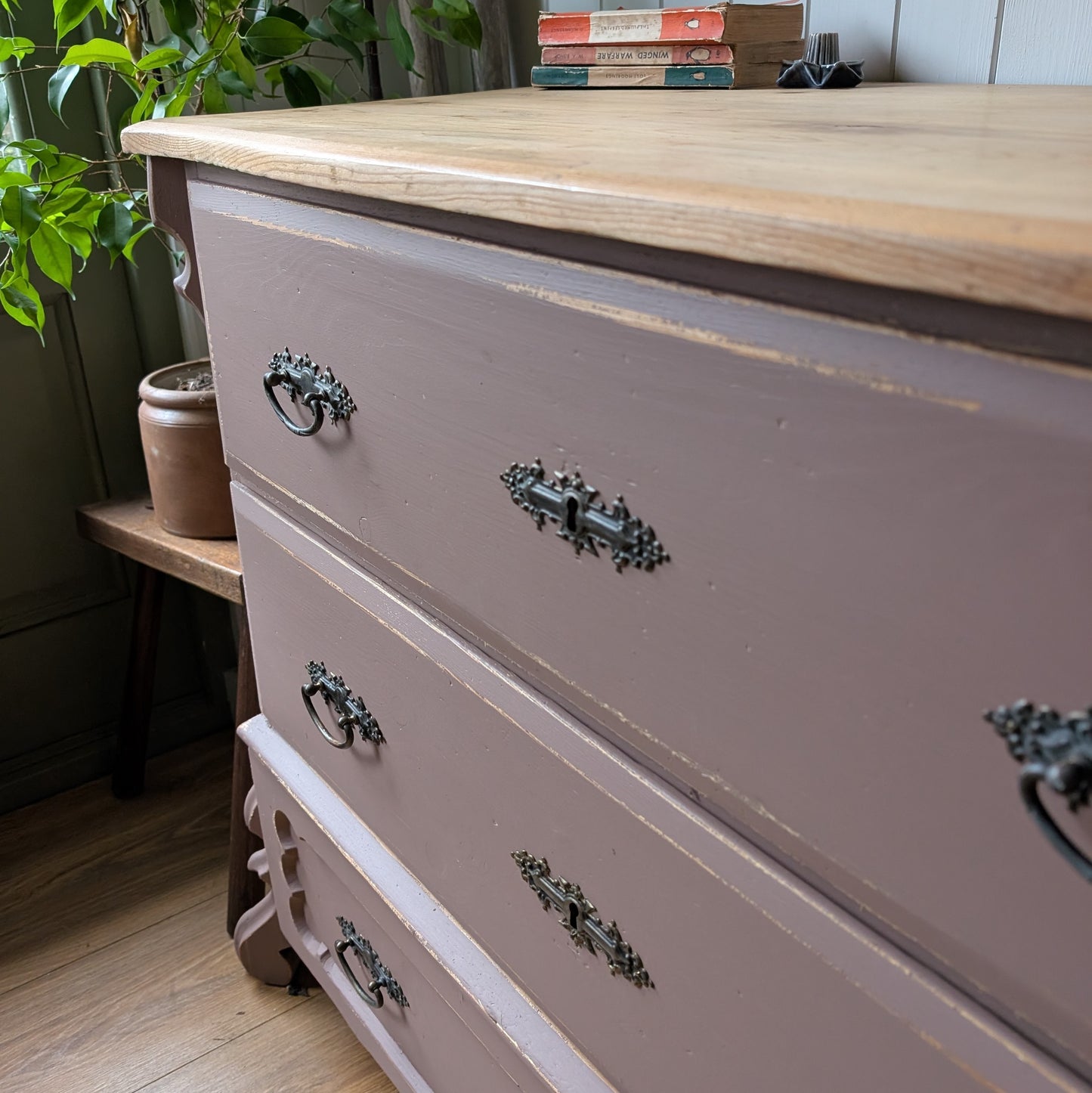 Painted French Chest of Drawers