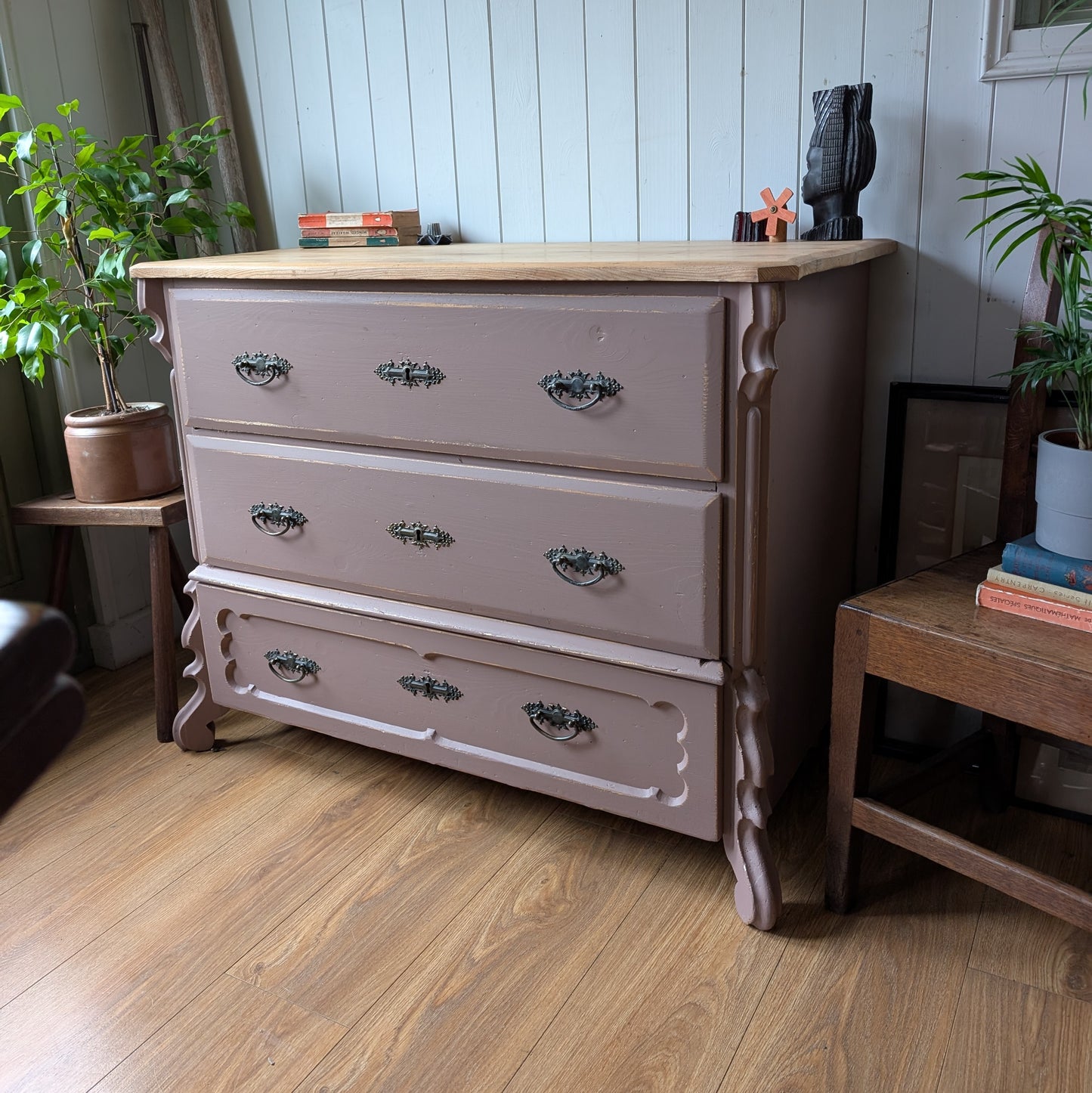 Painted French Chest of Drawers