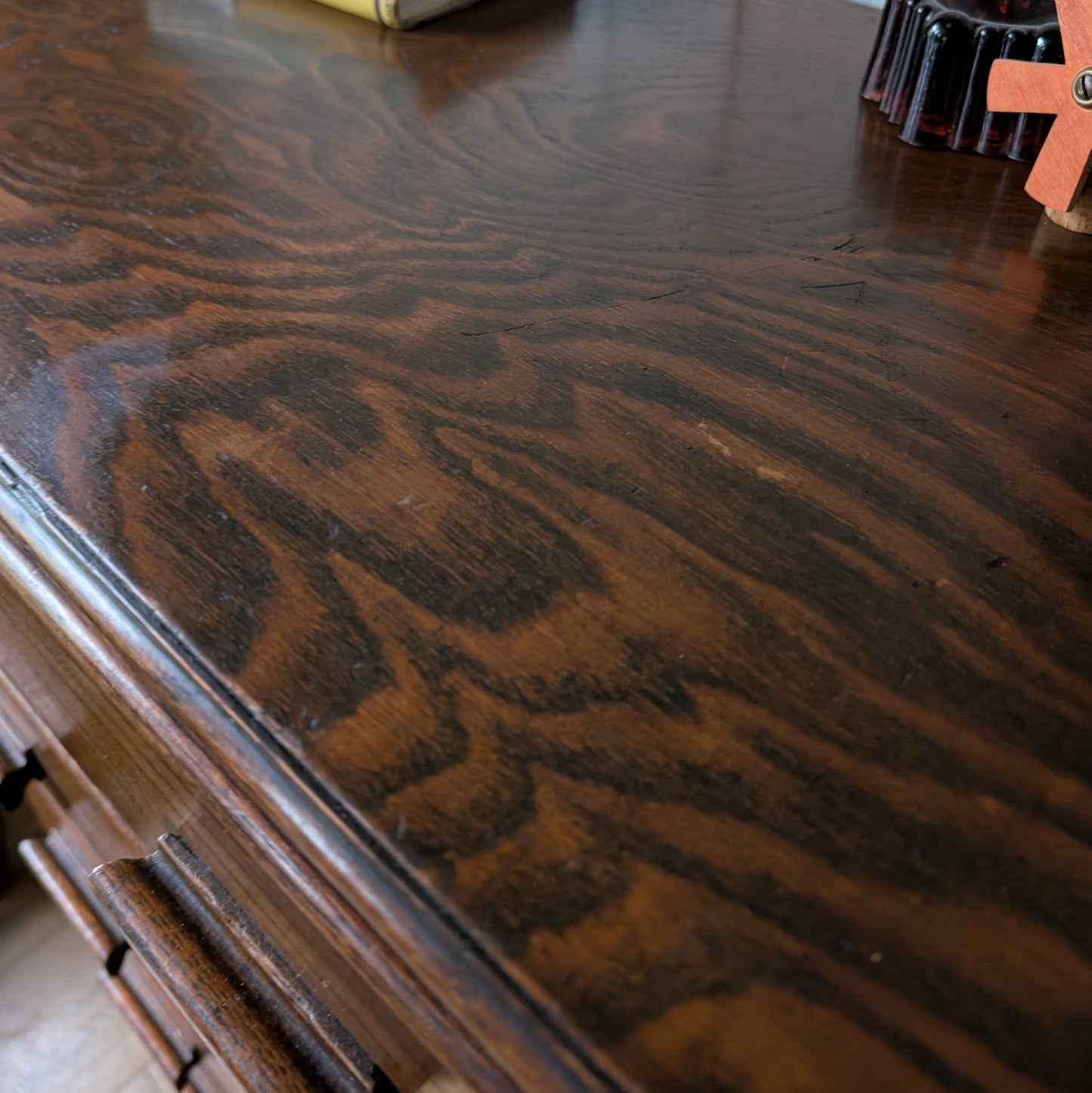 Vintage Oak Tallboy