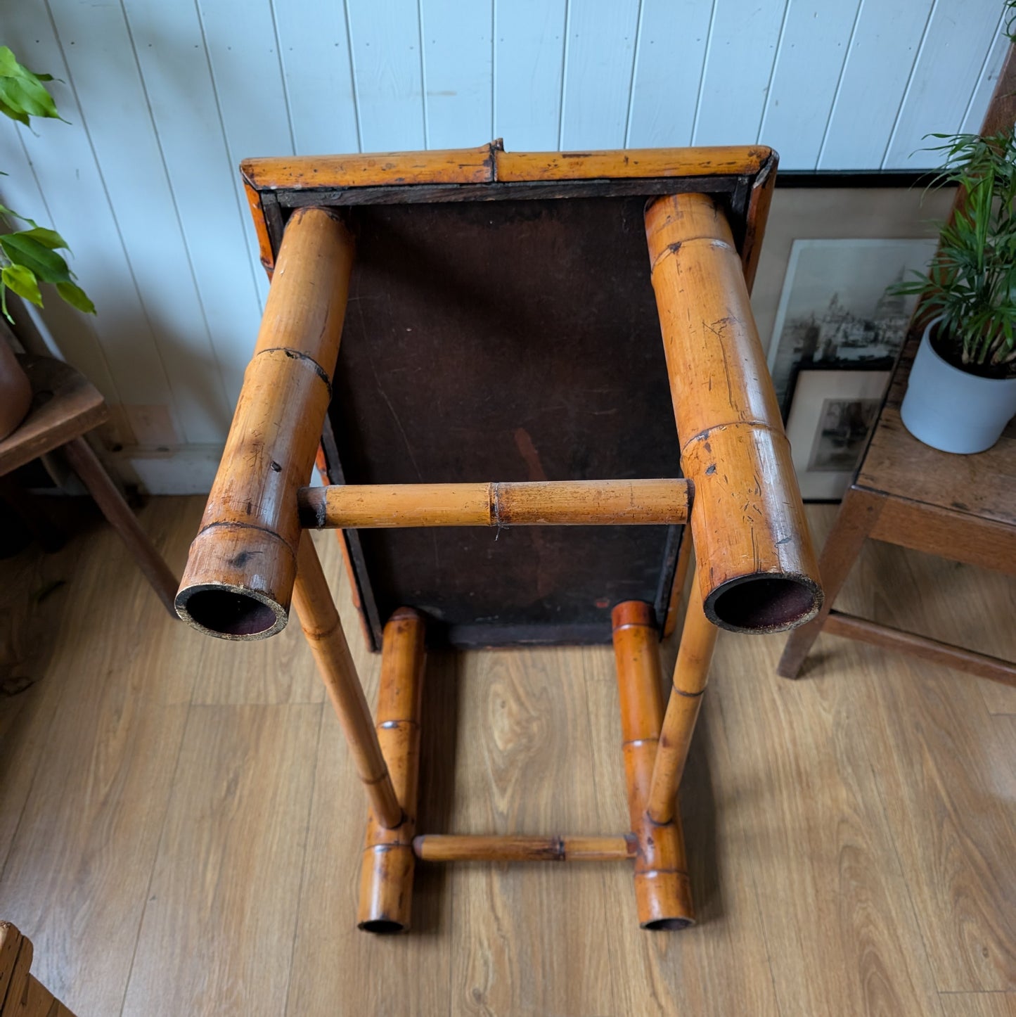 Vintage Bamboo Coffee Table