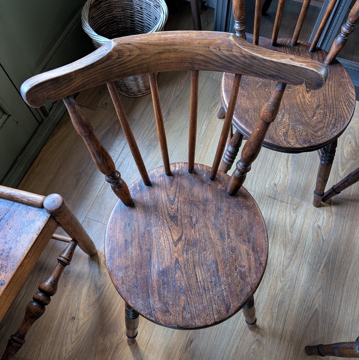 Set of Four Victorian Penny Chairs