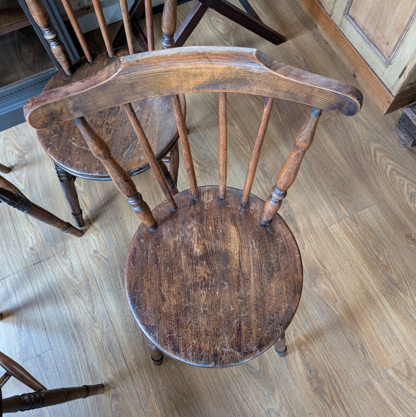 Set of Four Victorian Penny Chairs
