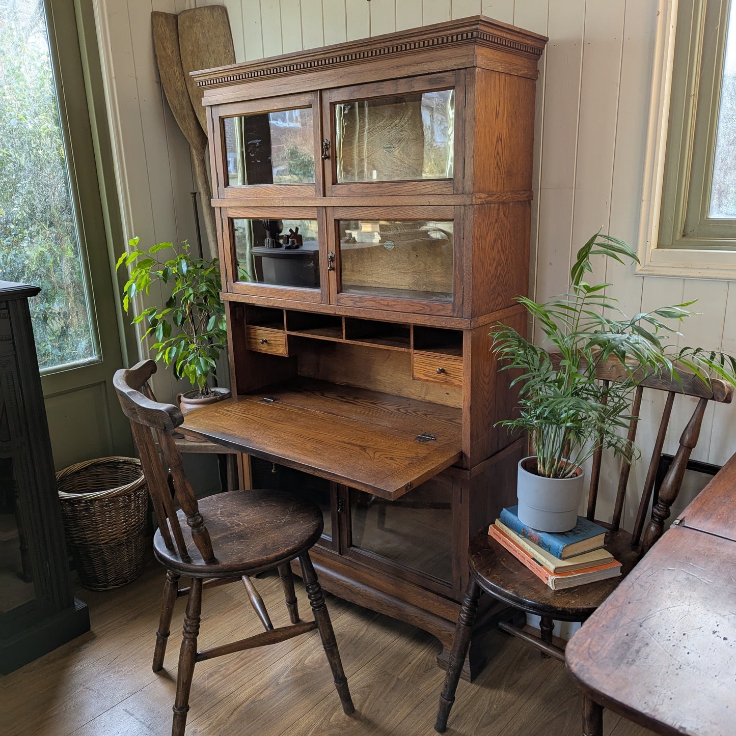 Antique Barristers Bookcase