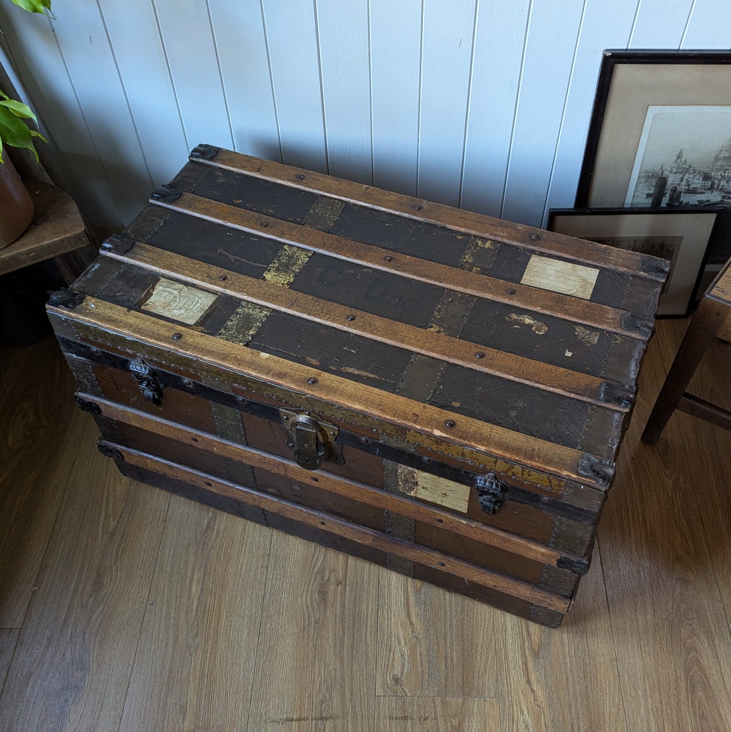 Antique Travel Trunk