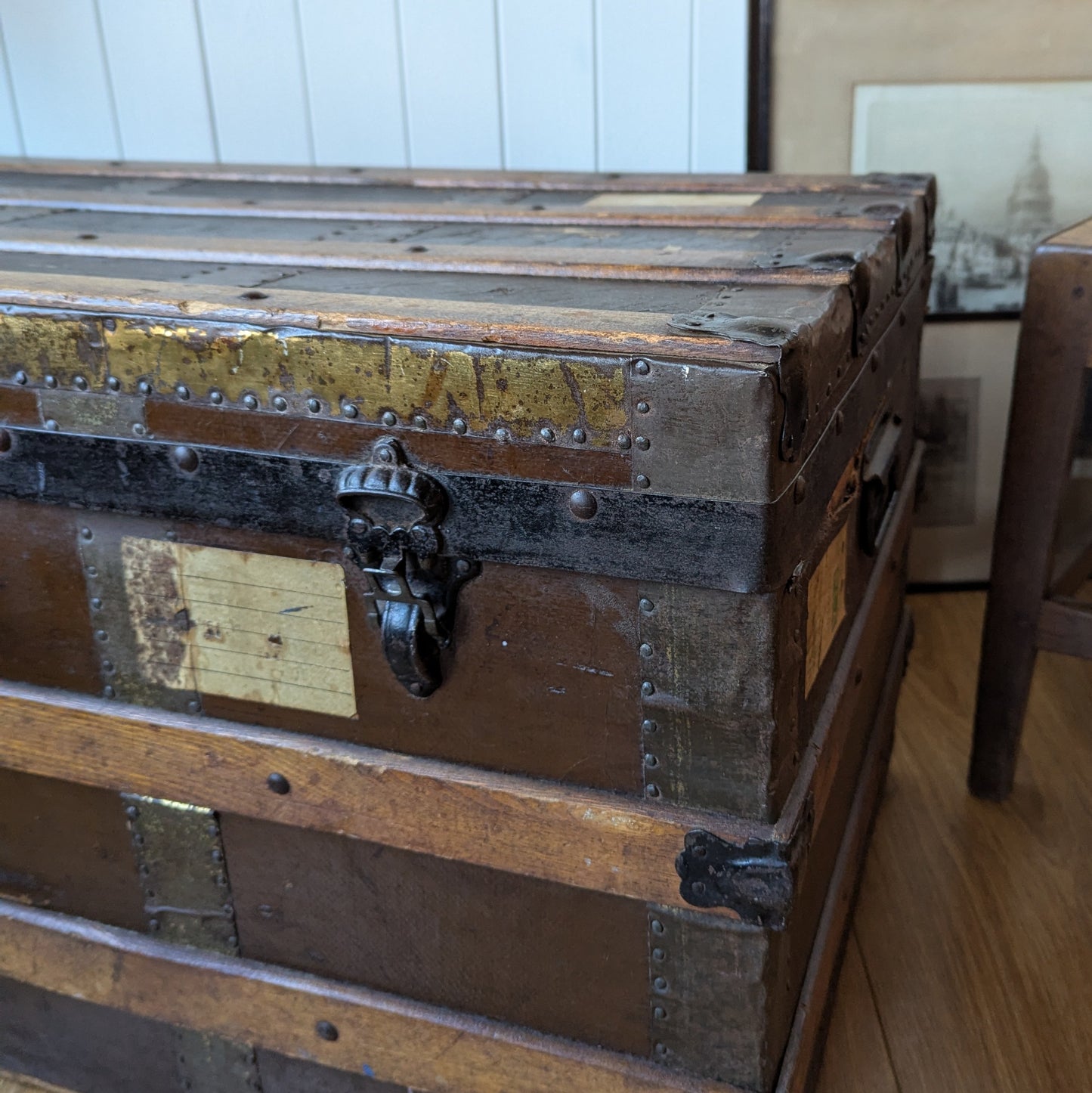 Antique Travel Trunk