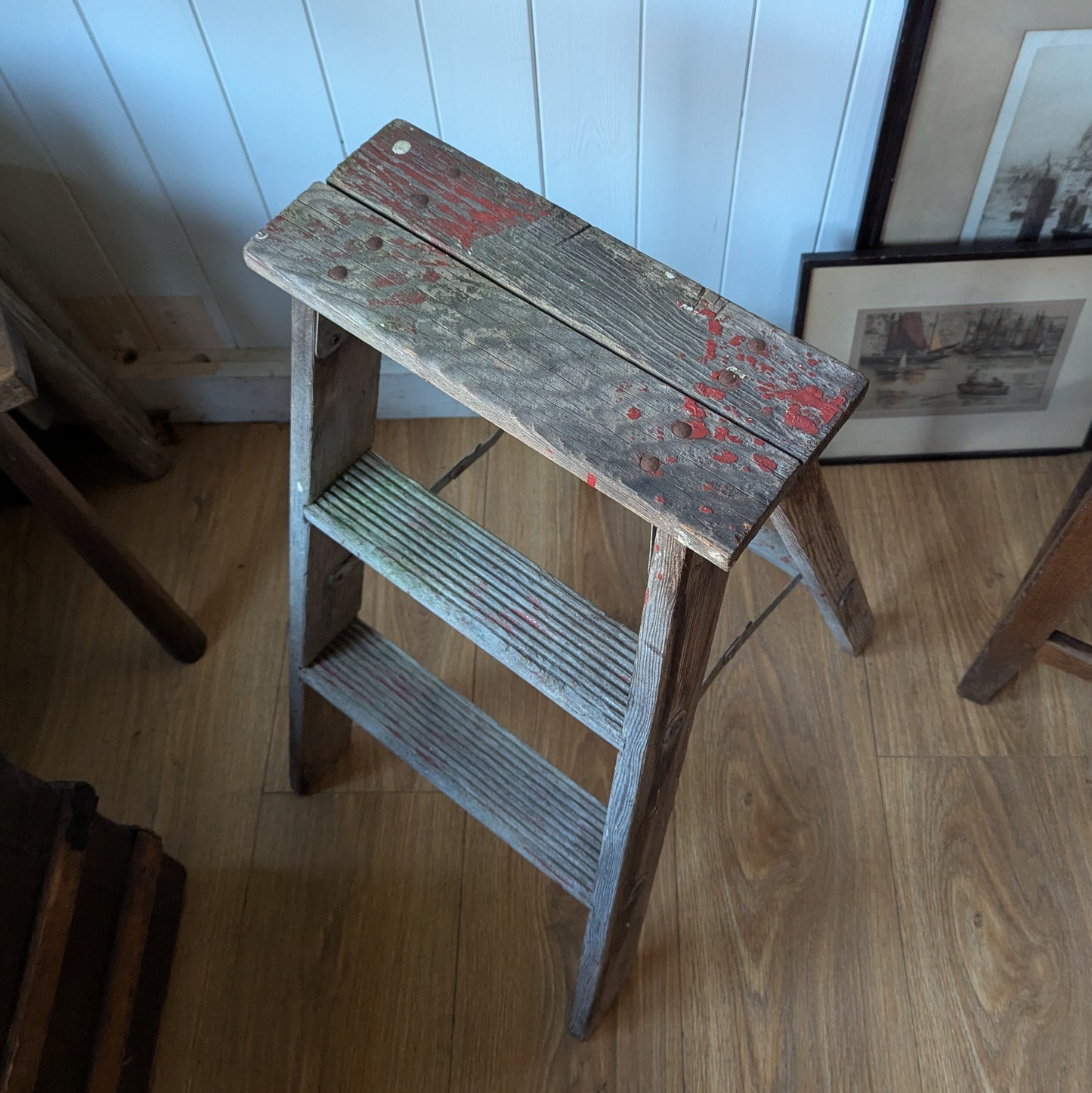 Small Vintage Stepladder