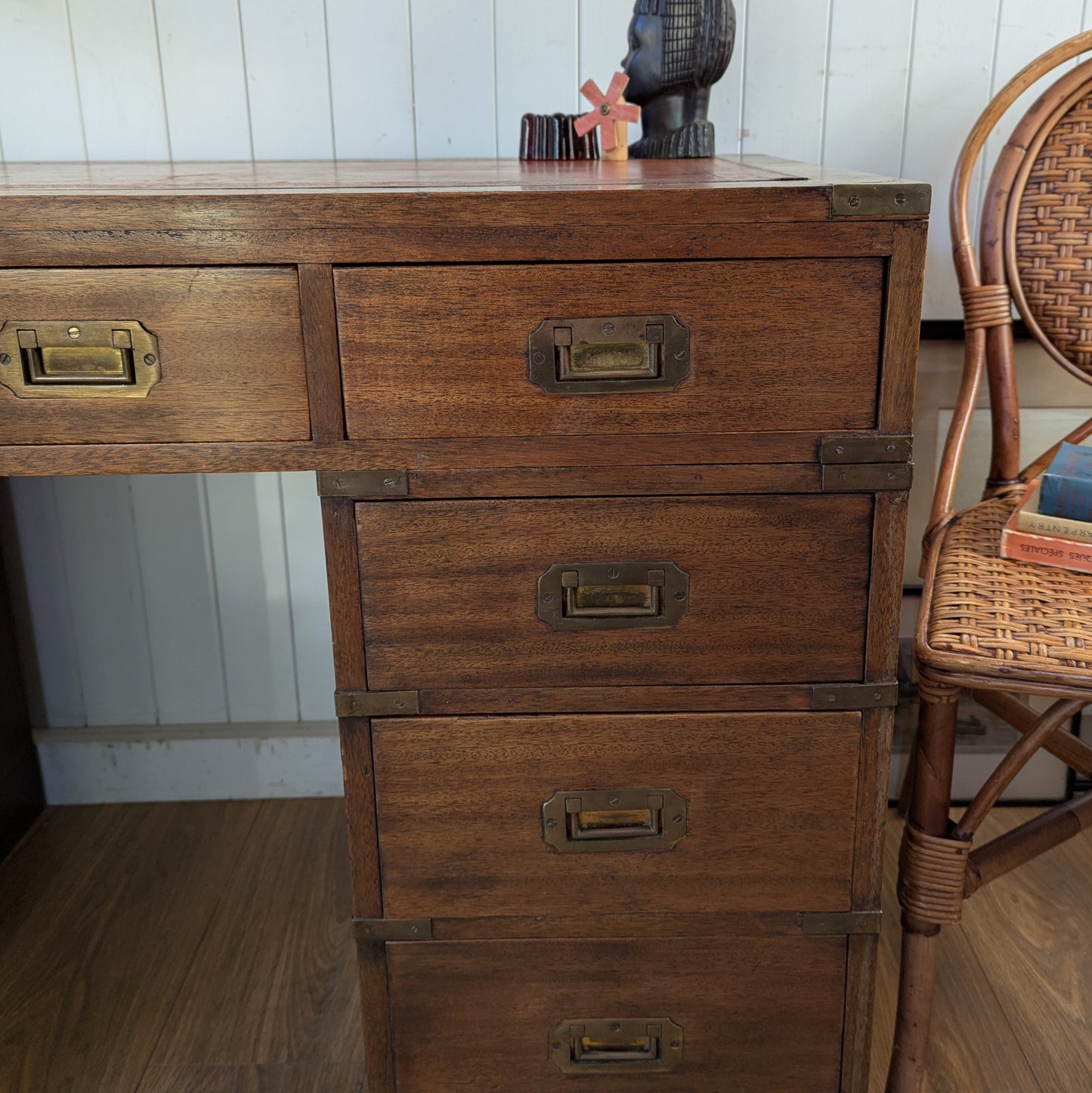 Vintage Campaign Desk