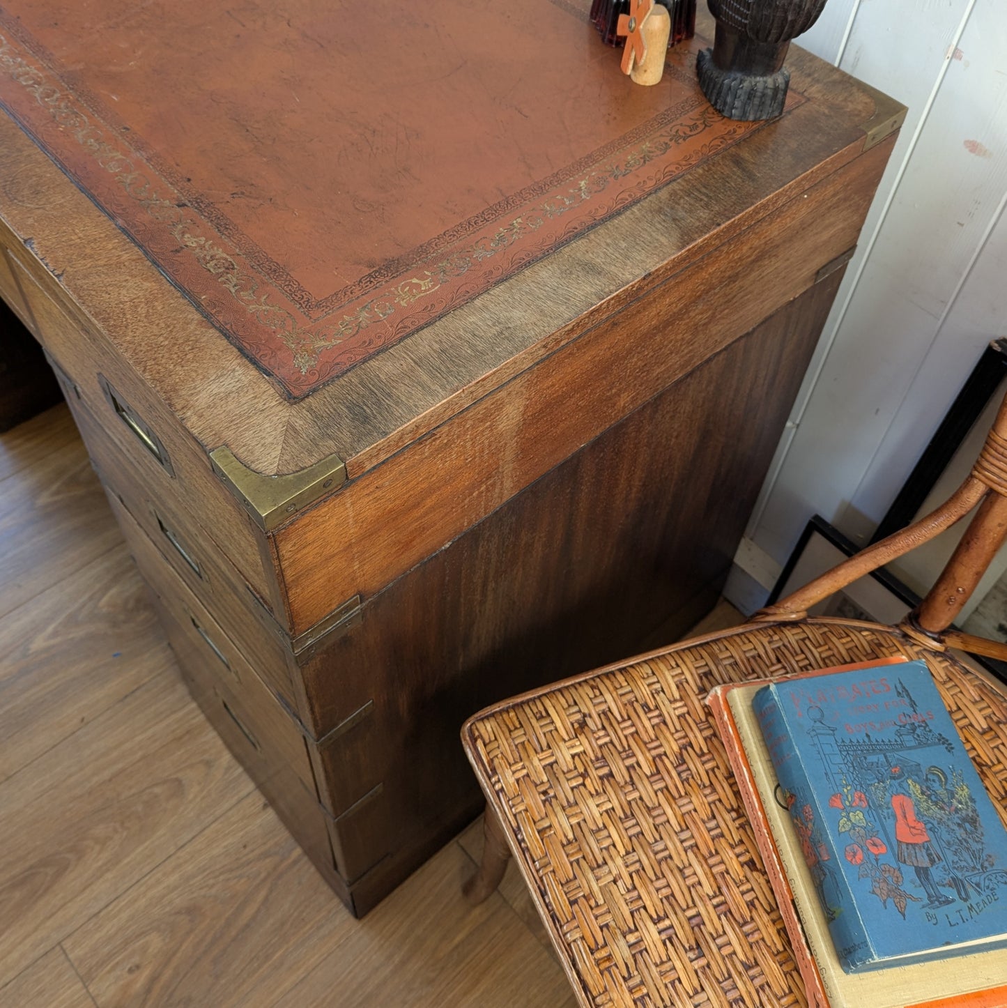 Vintage Campaign Desk