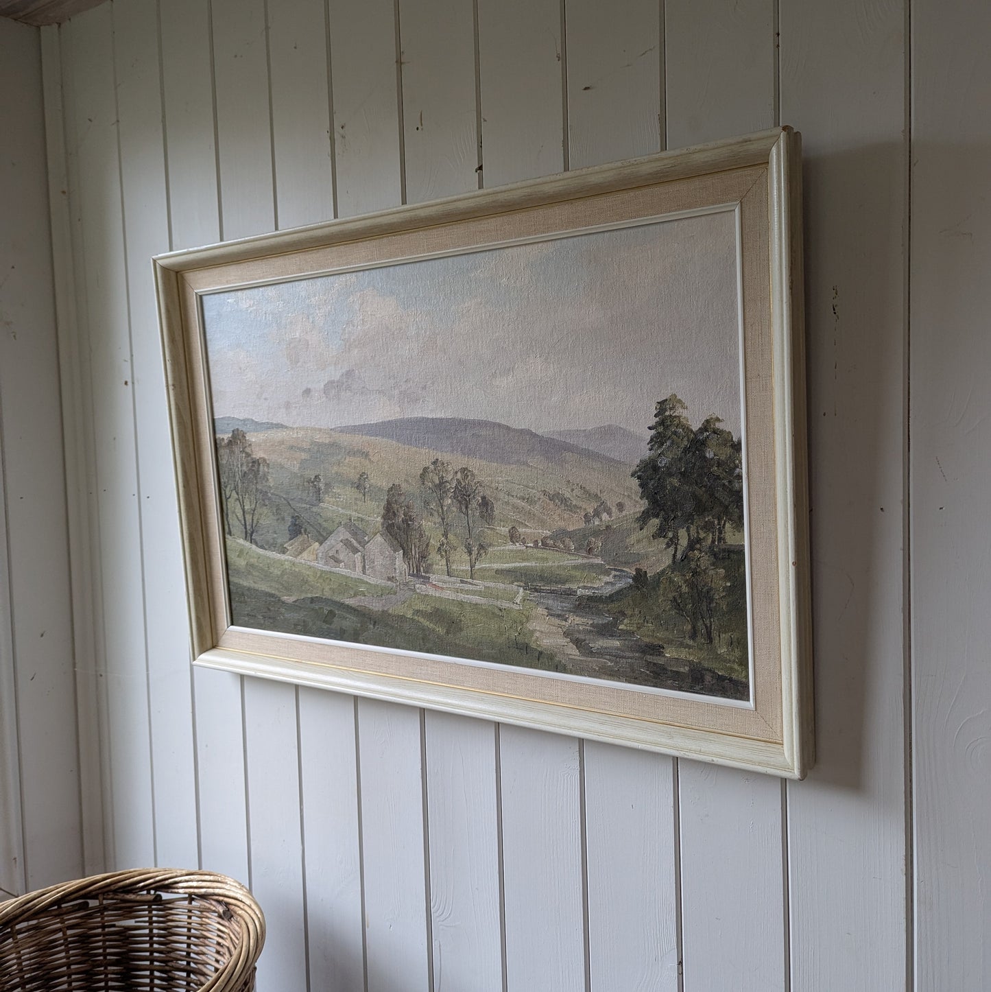 Oil Painting by Claude Horsfall 'Beckermonds'