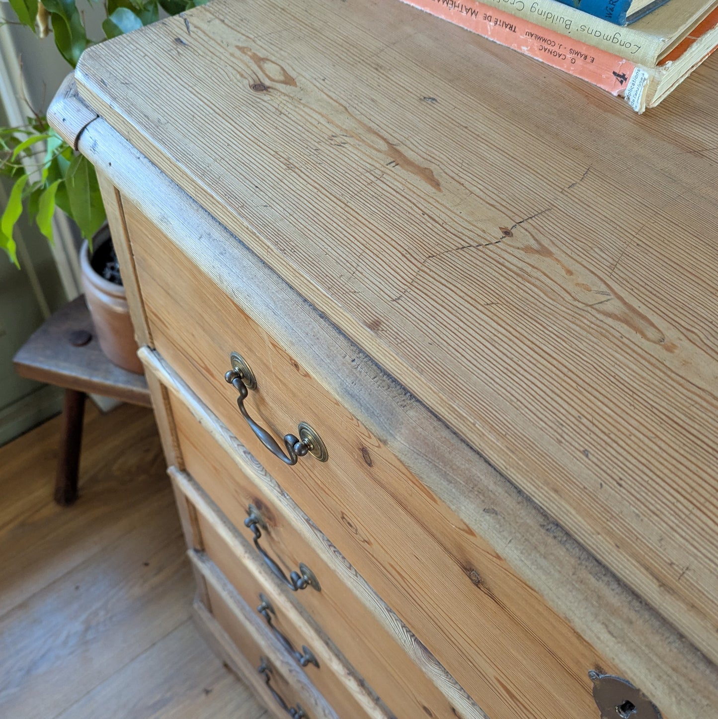 Antique Pine Secretaire
