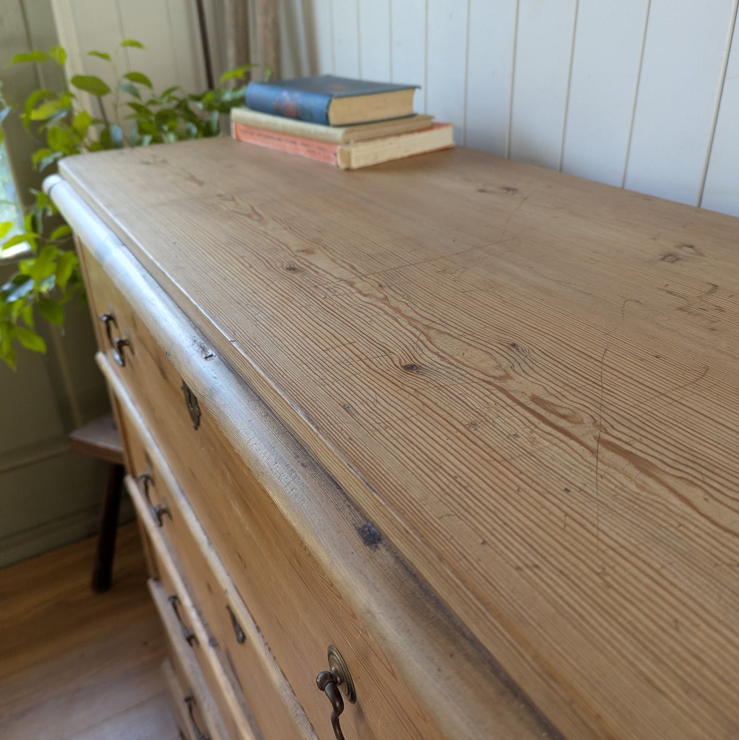 Antique Pine Secretaire