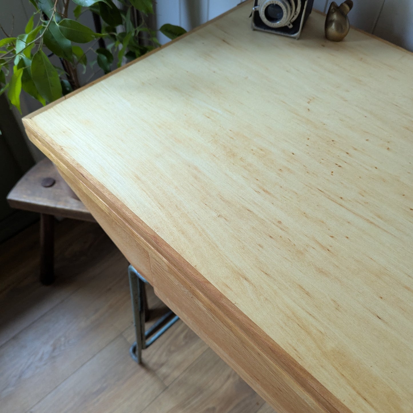Small Vintage Desk with Drawer