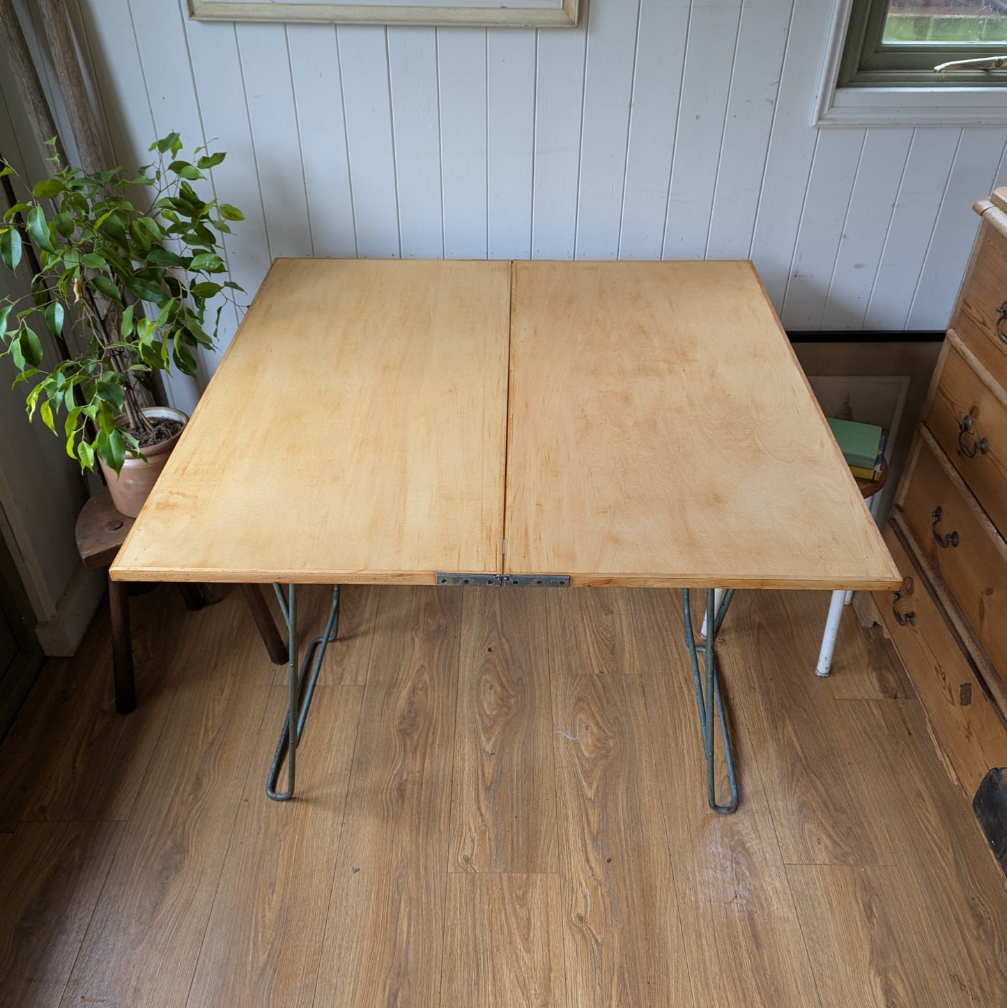 Small Vintage Desk with Drawer