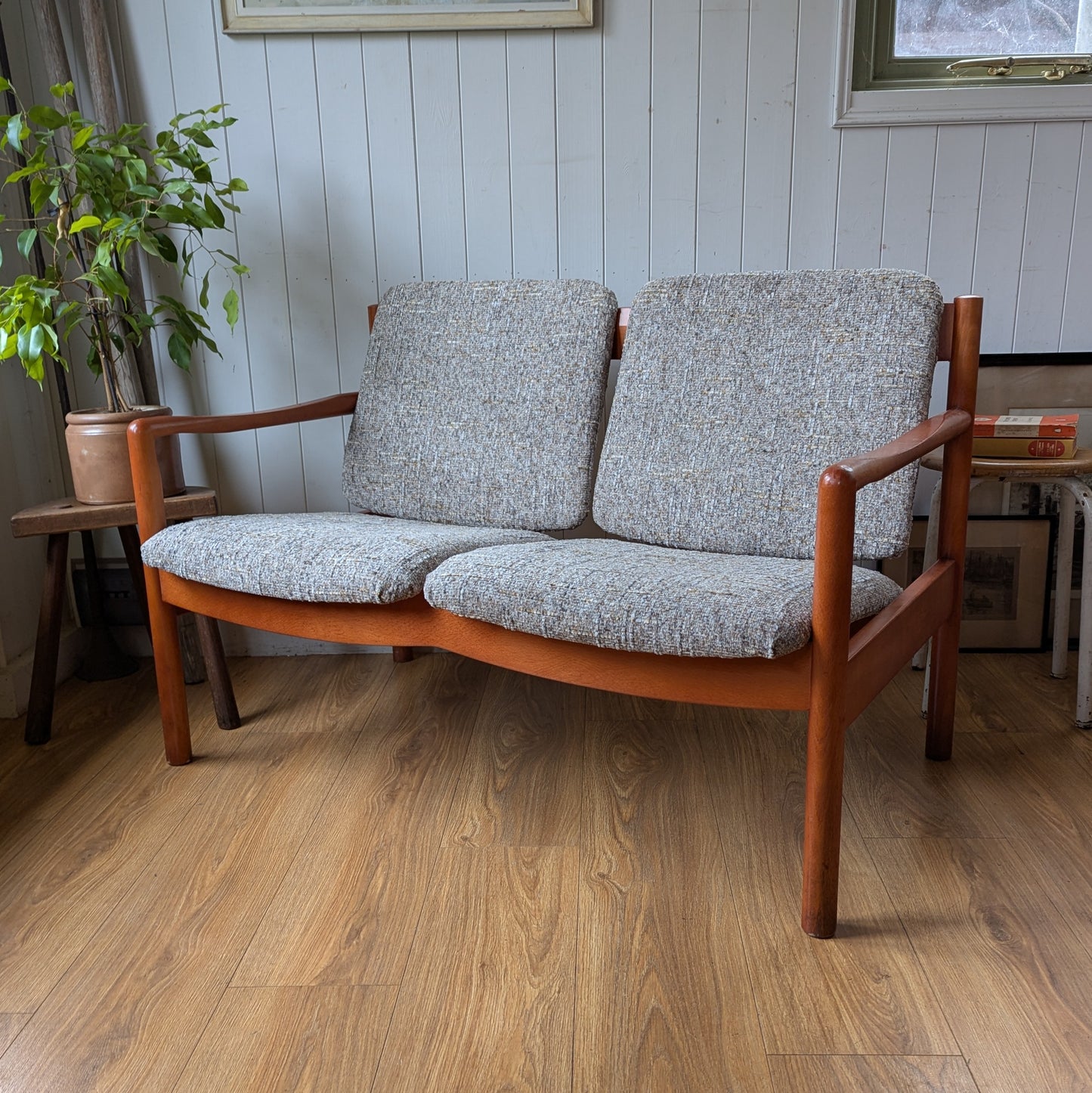 Mid Century 2 Seater Sofa