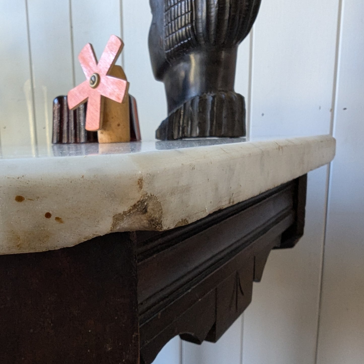 Victorian Marble Topped Side Table