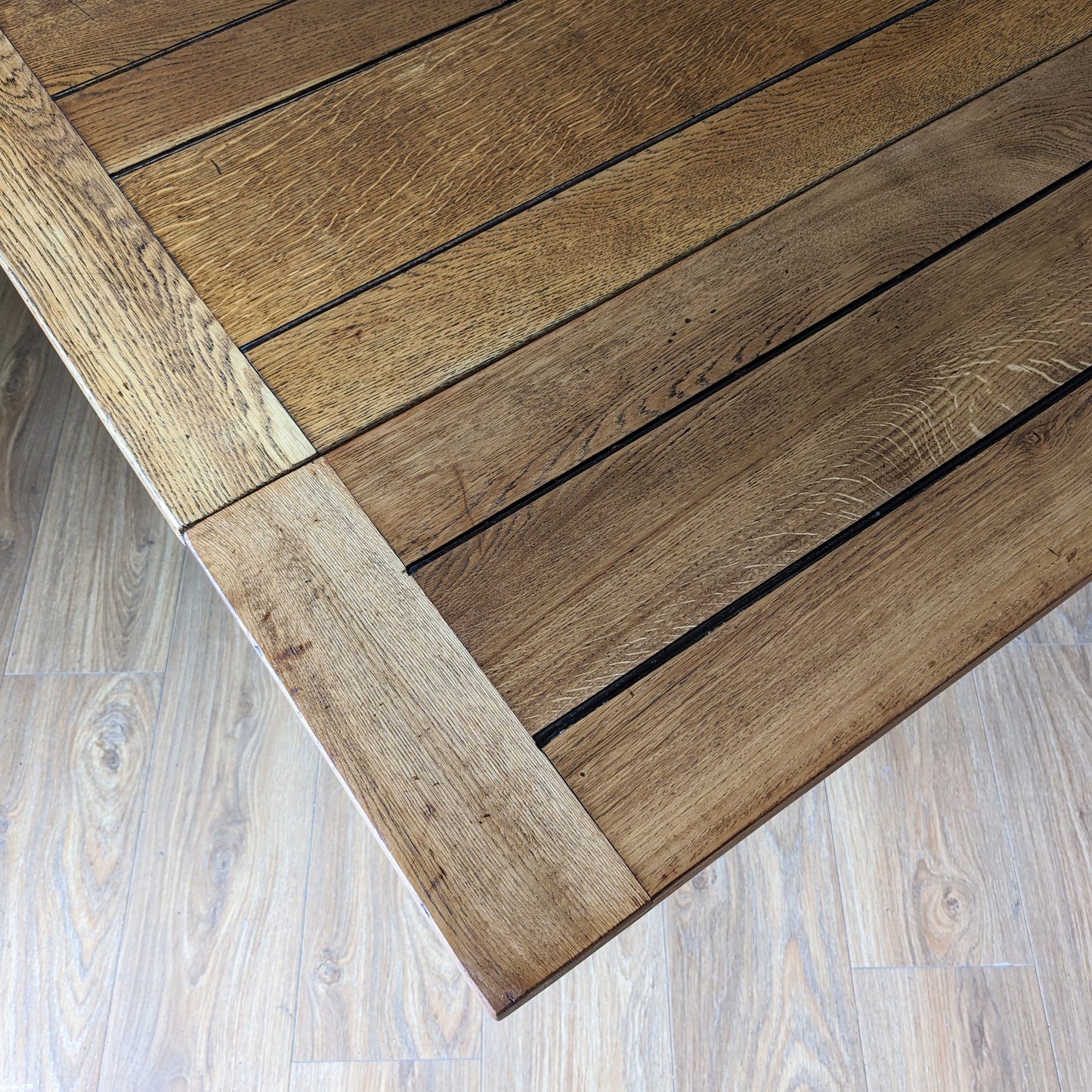 Vintage Oak Draw Leaf Table