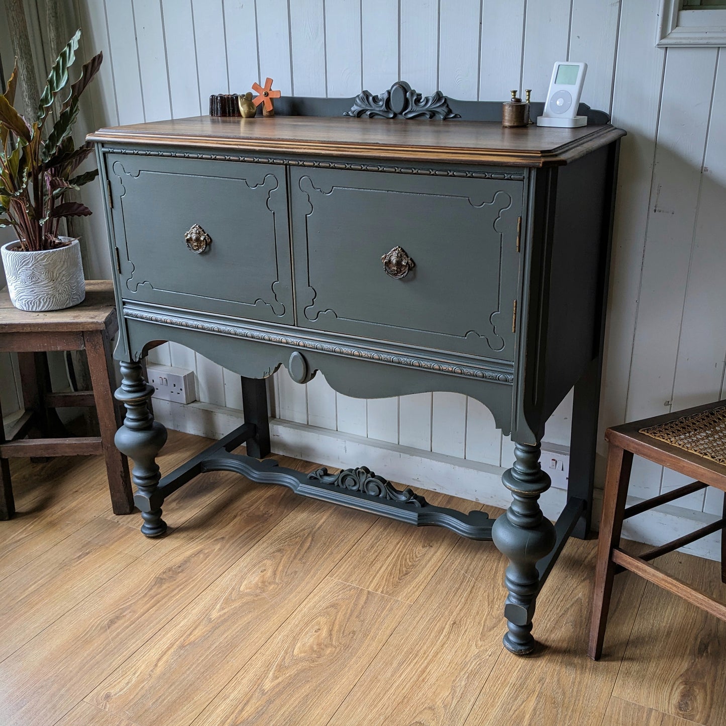 Painted Antique Buffet