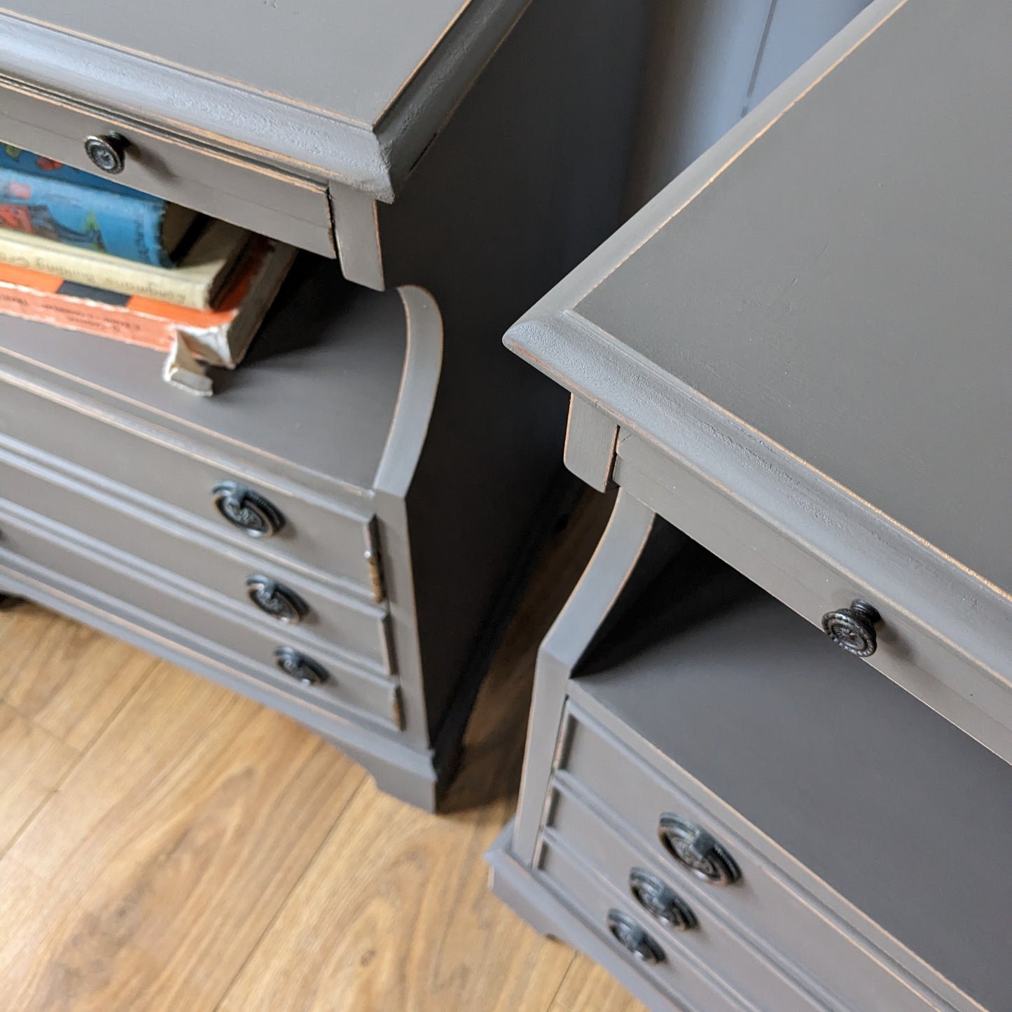 Painted Bedside Cabinets