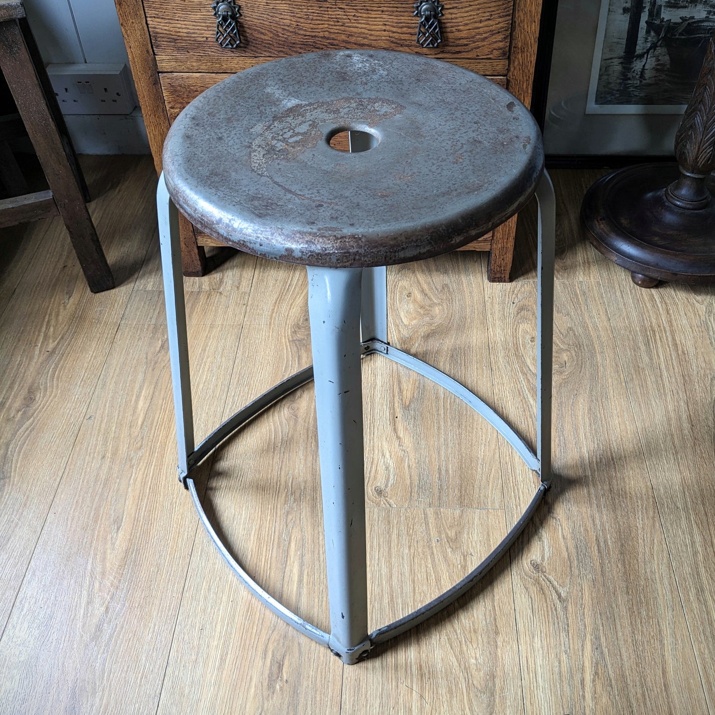Vintage Industrial Stool