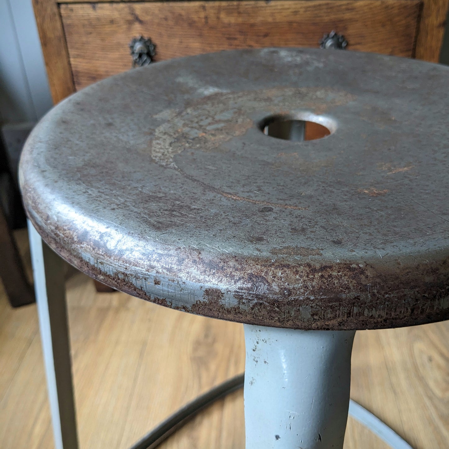 Vintage Industrial Stool