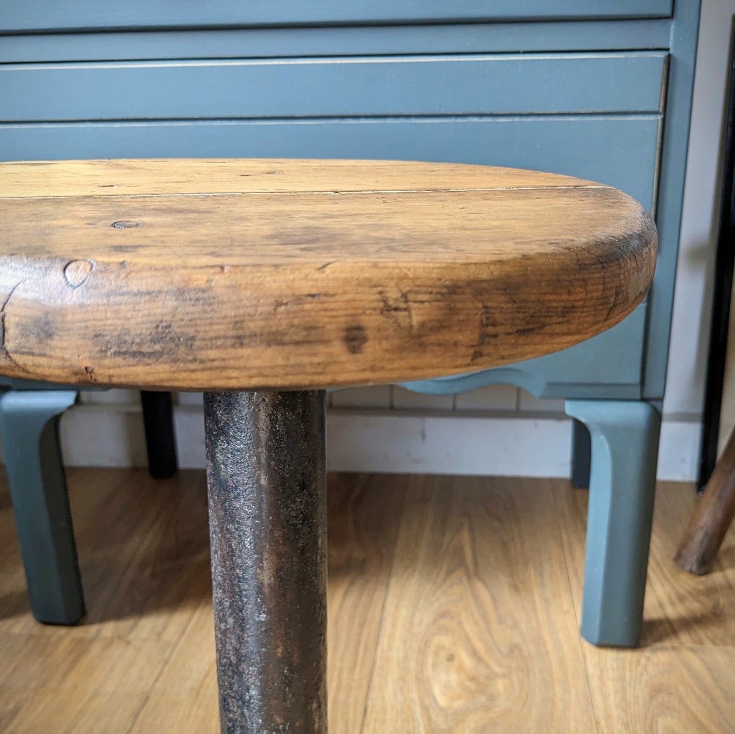 Vintage Industrial Stool