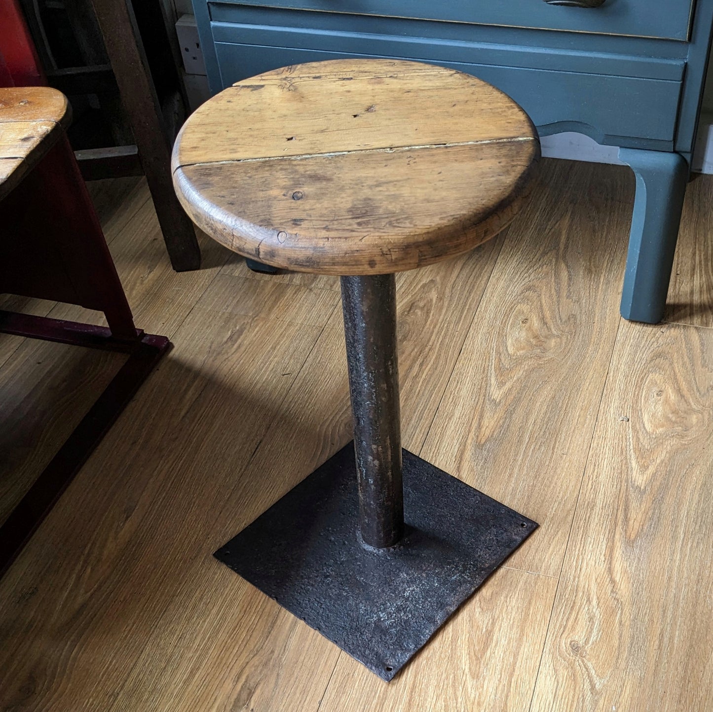 Vintage Industrial Stool