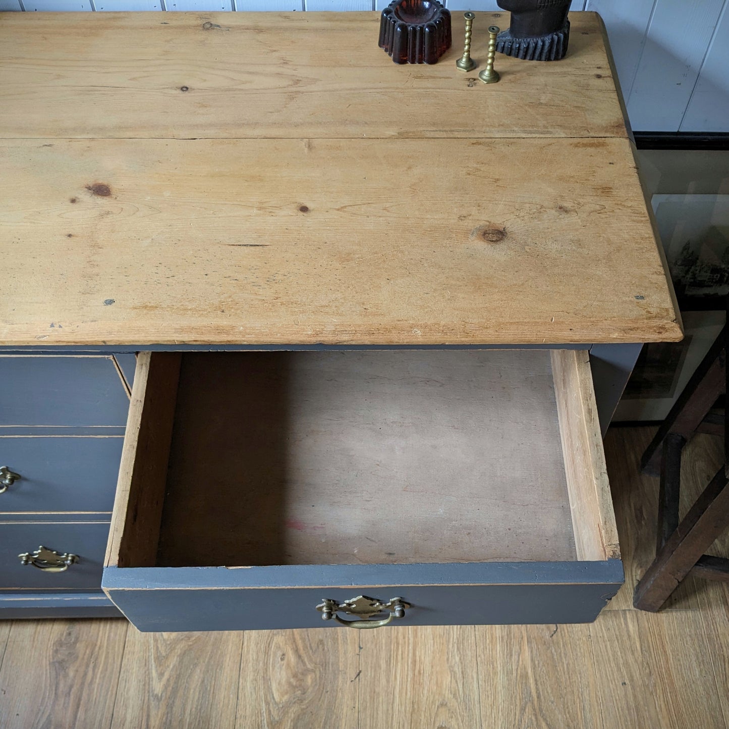 Painted Victorian Chest of Drawers