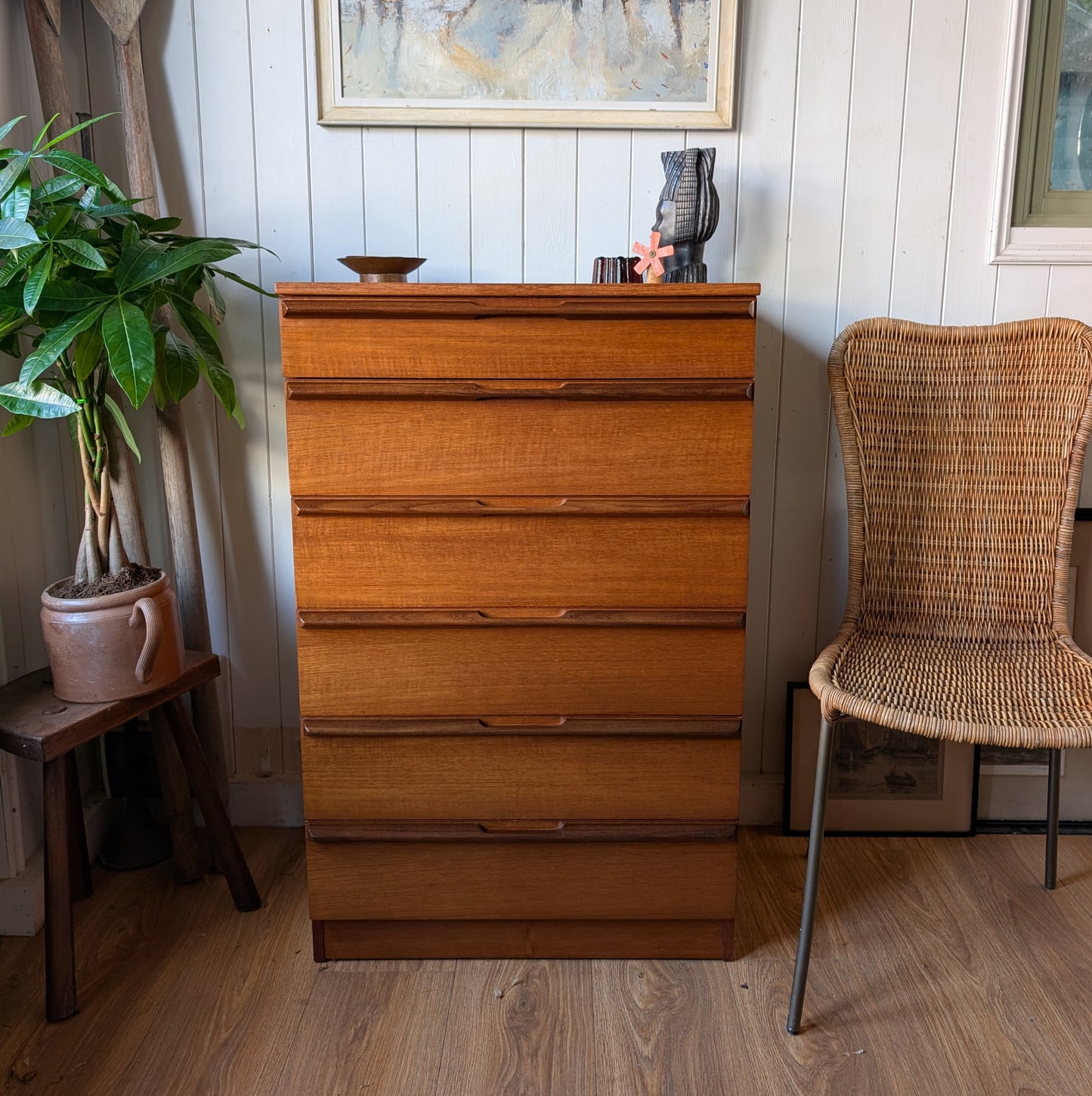Tall Mid Century Chest of Drawers