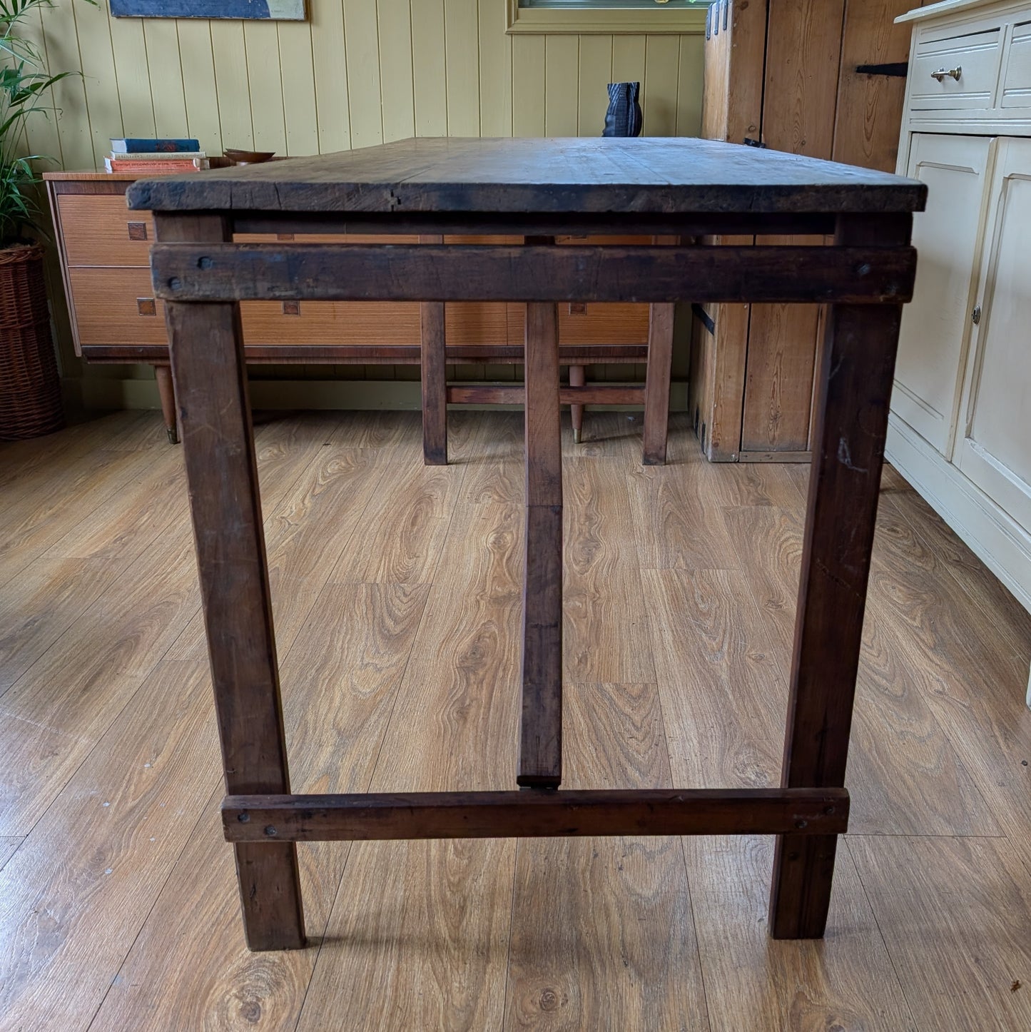 Antique Trestle Table
