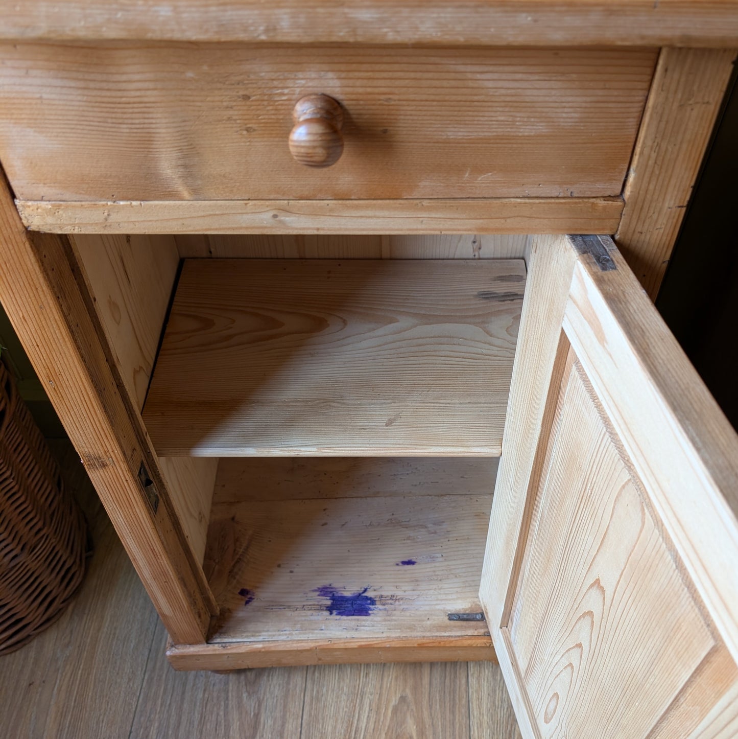 Pair of Antique French Pot Cupboards