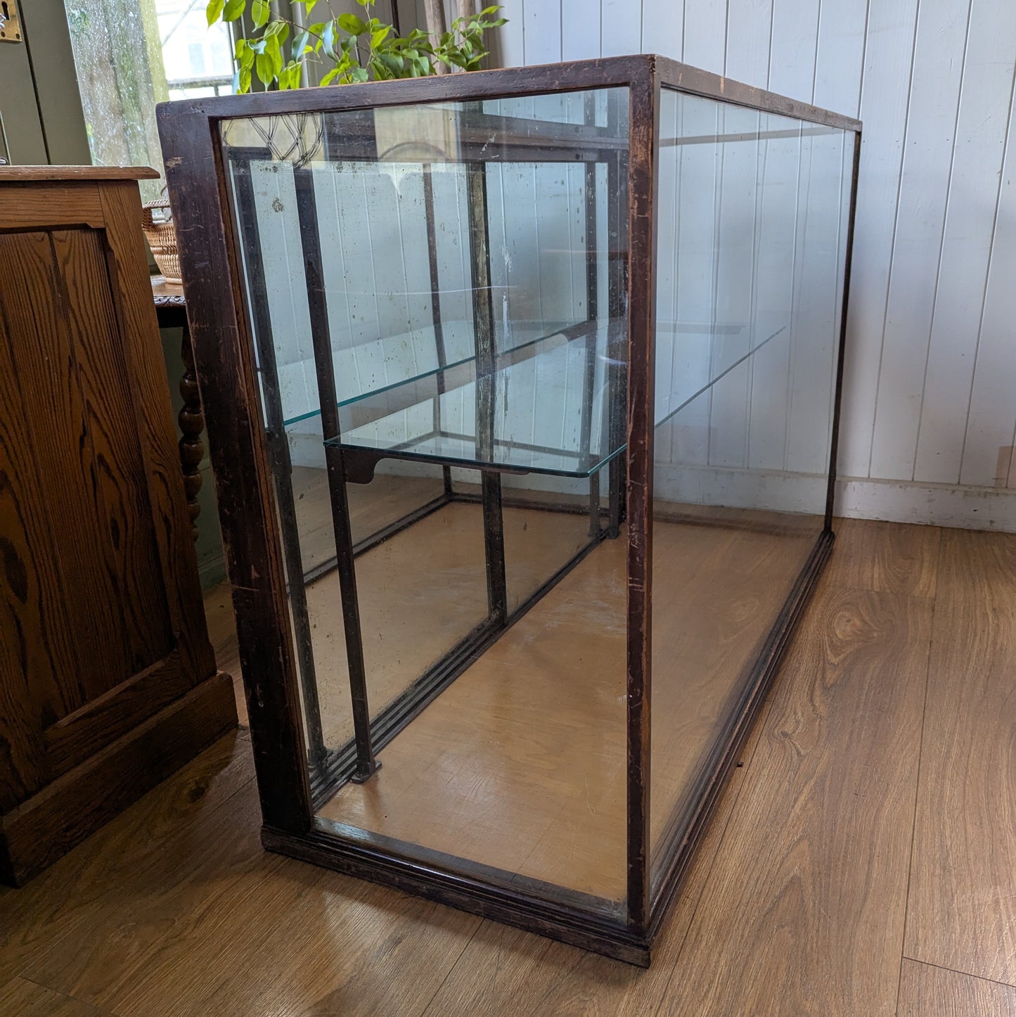 Antique Mirrored Display Unit