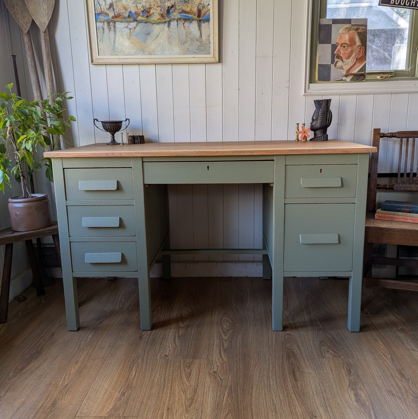 Painted Vintage Desk