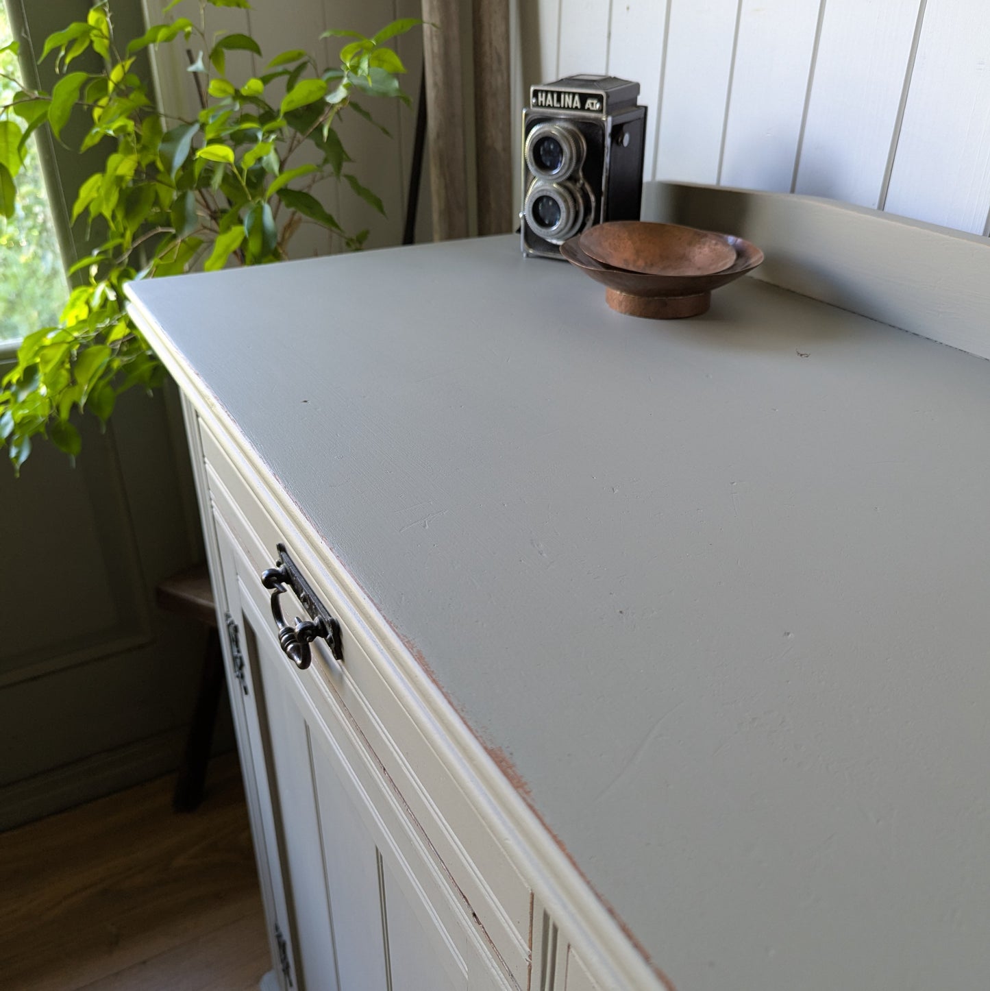 Painted Antique Cupboard