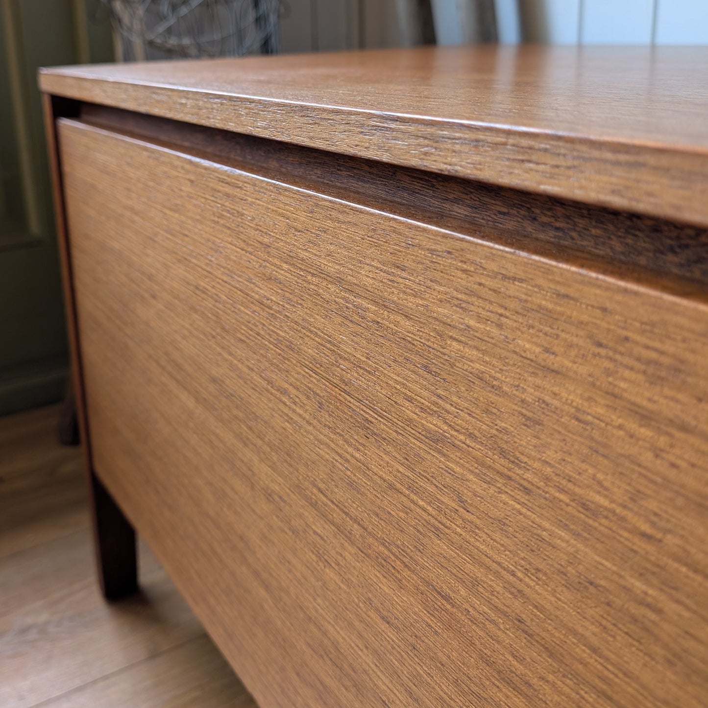 Mid Century Blanket Box by Meredrew