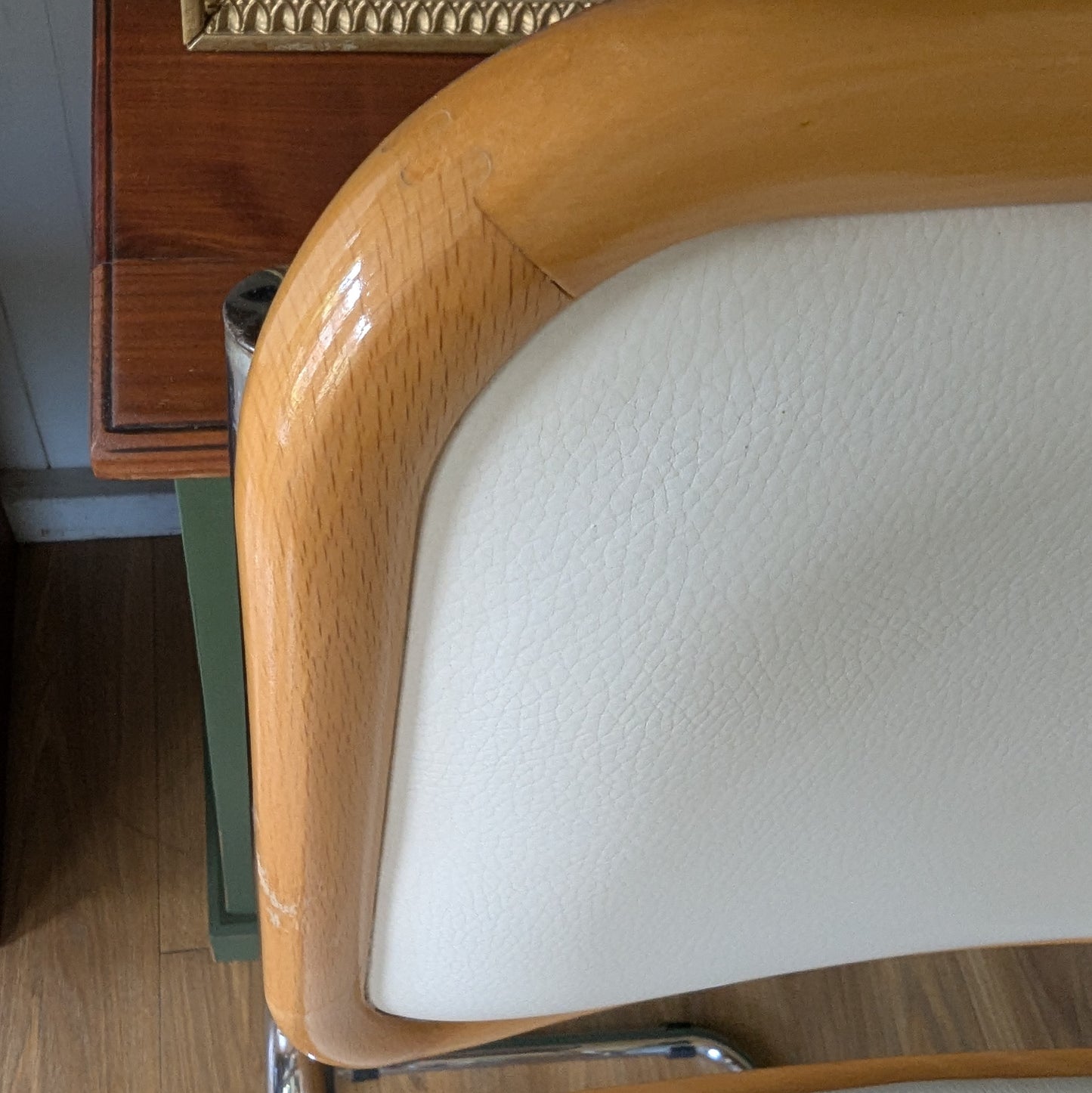 Set of Three Cesca Bar Stools