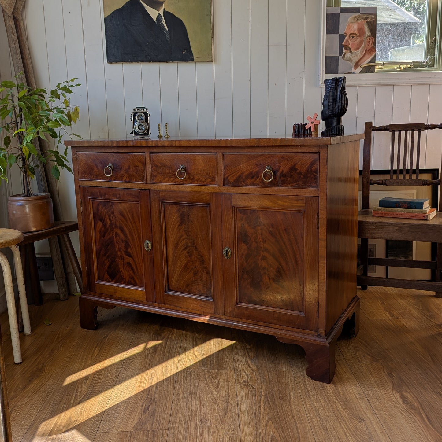 Antique Cupboard with Drawers