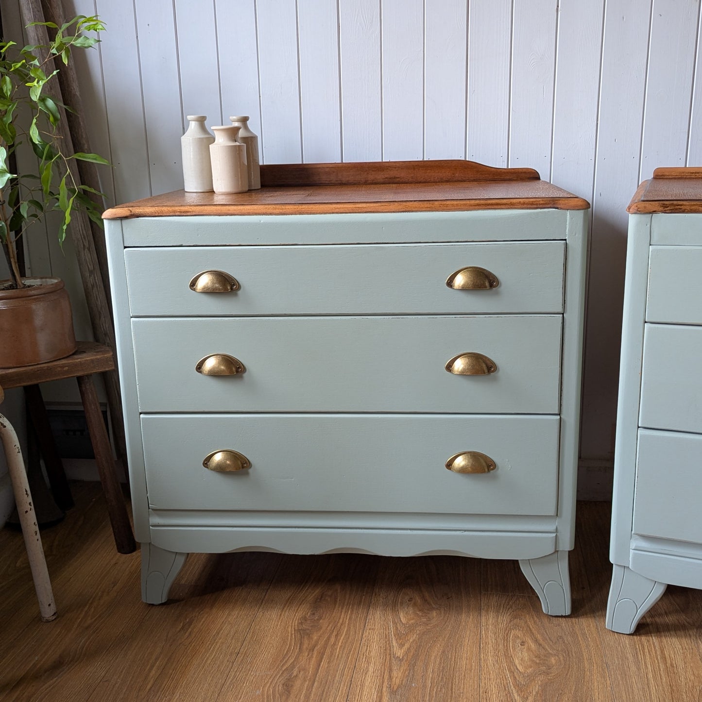 Pair of Painted Chest of Drawers