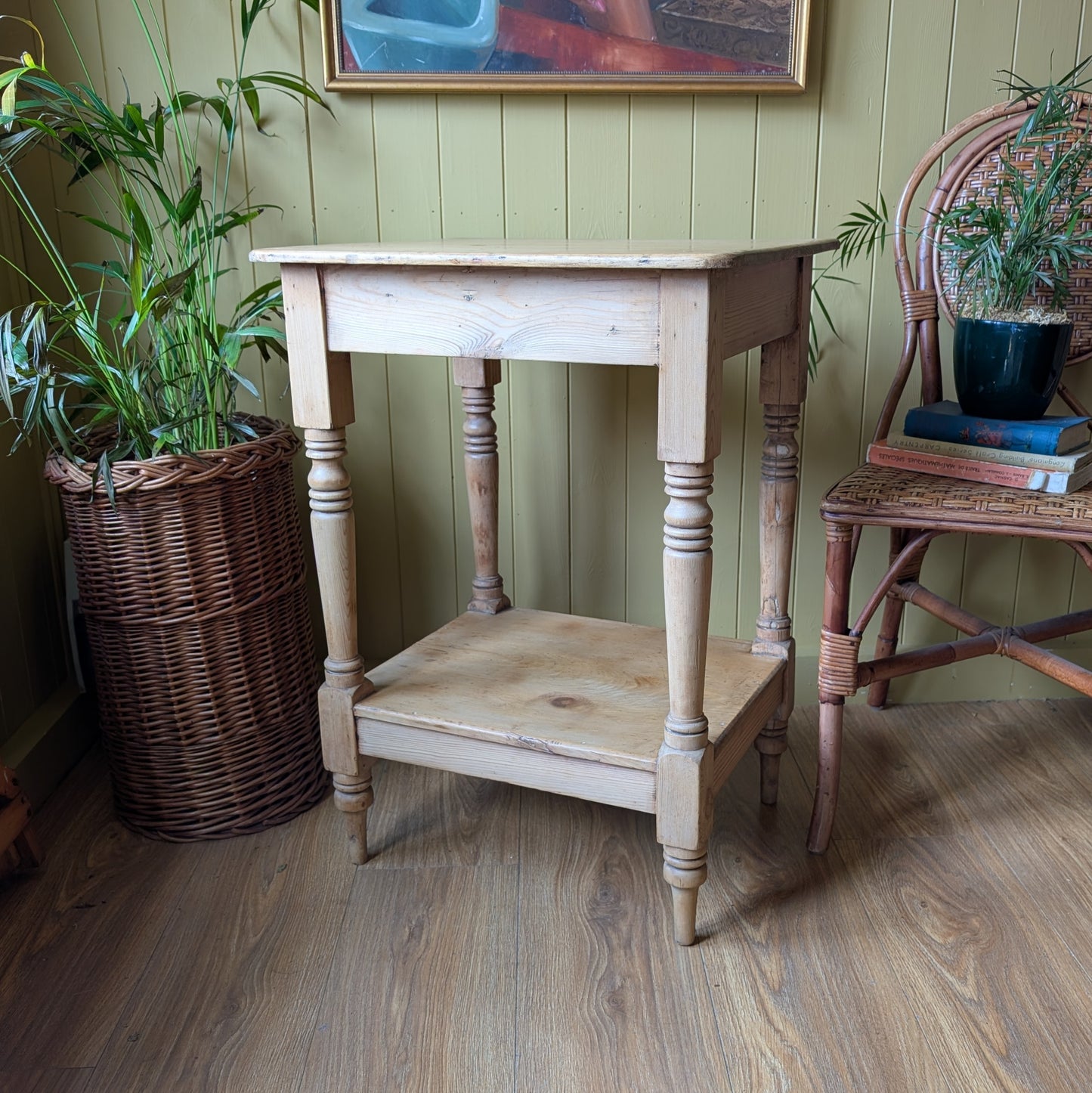 Victorian Pine Side Table