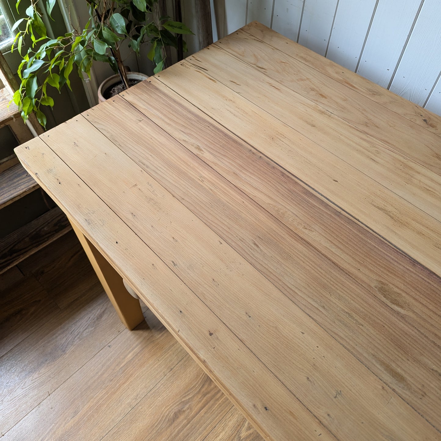 Painted Victorian Pine Table