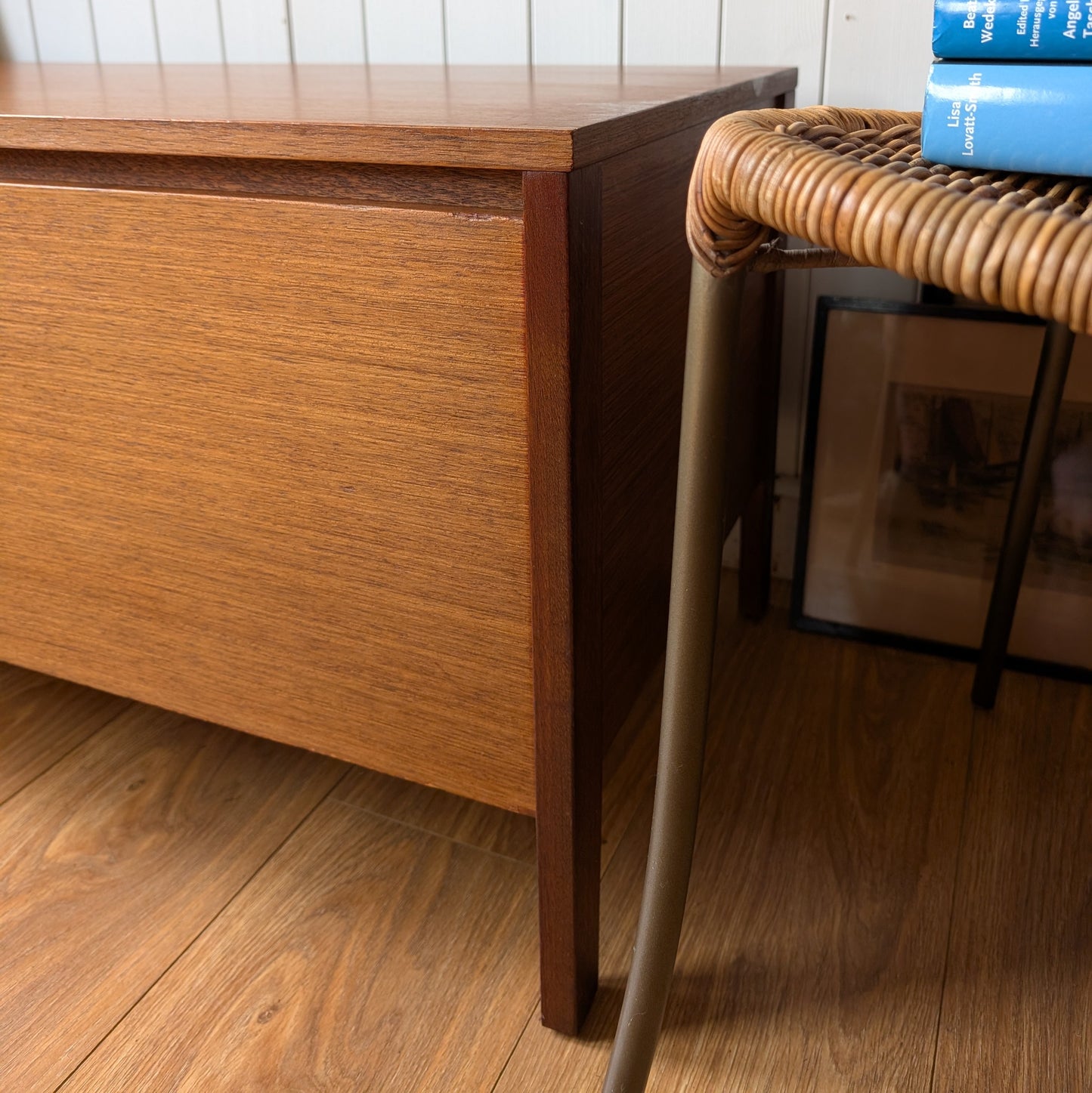Mid Century Blanket Box by Meredrew