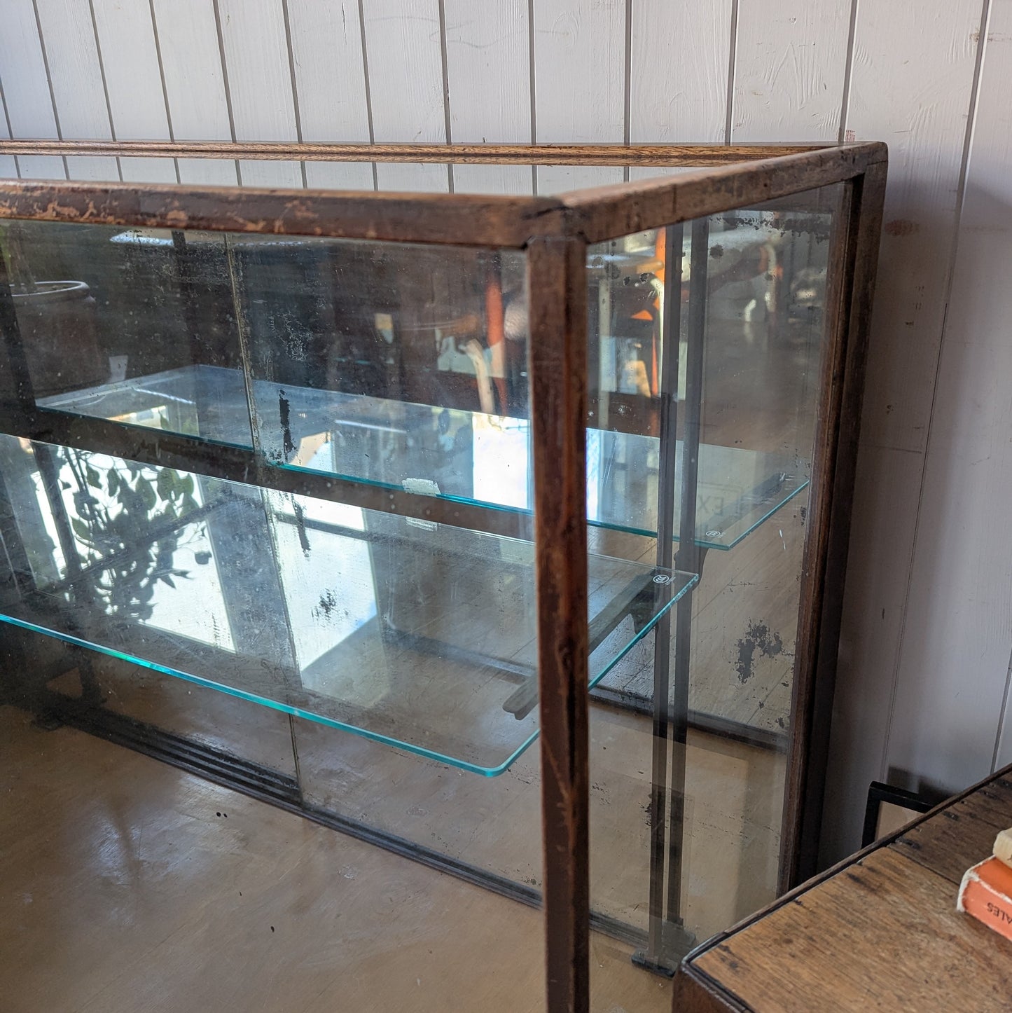Antique Mirrored Display Unit