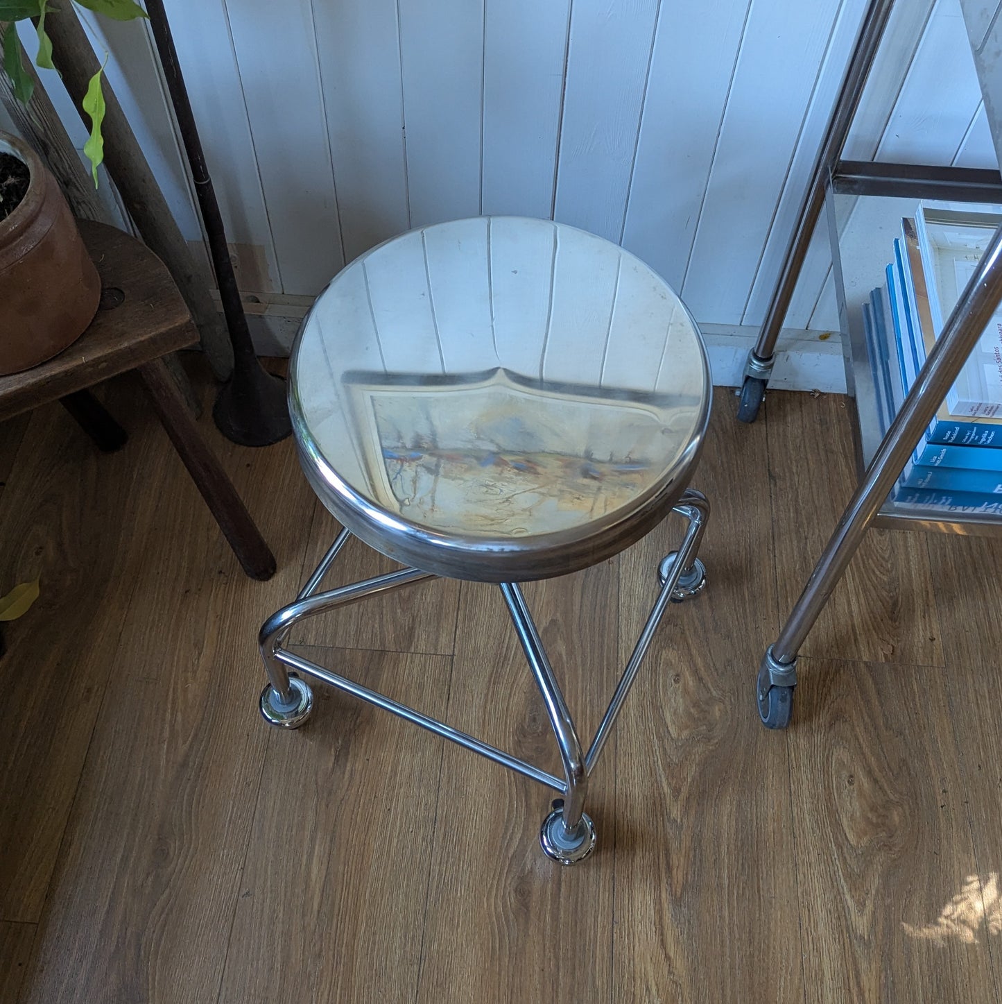 Mid Century Medical Stool
